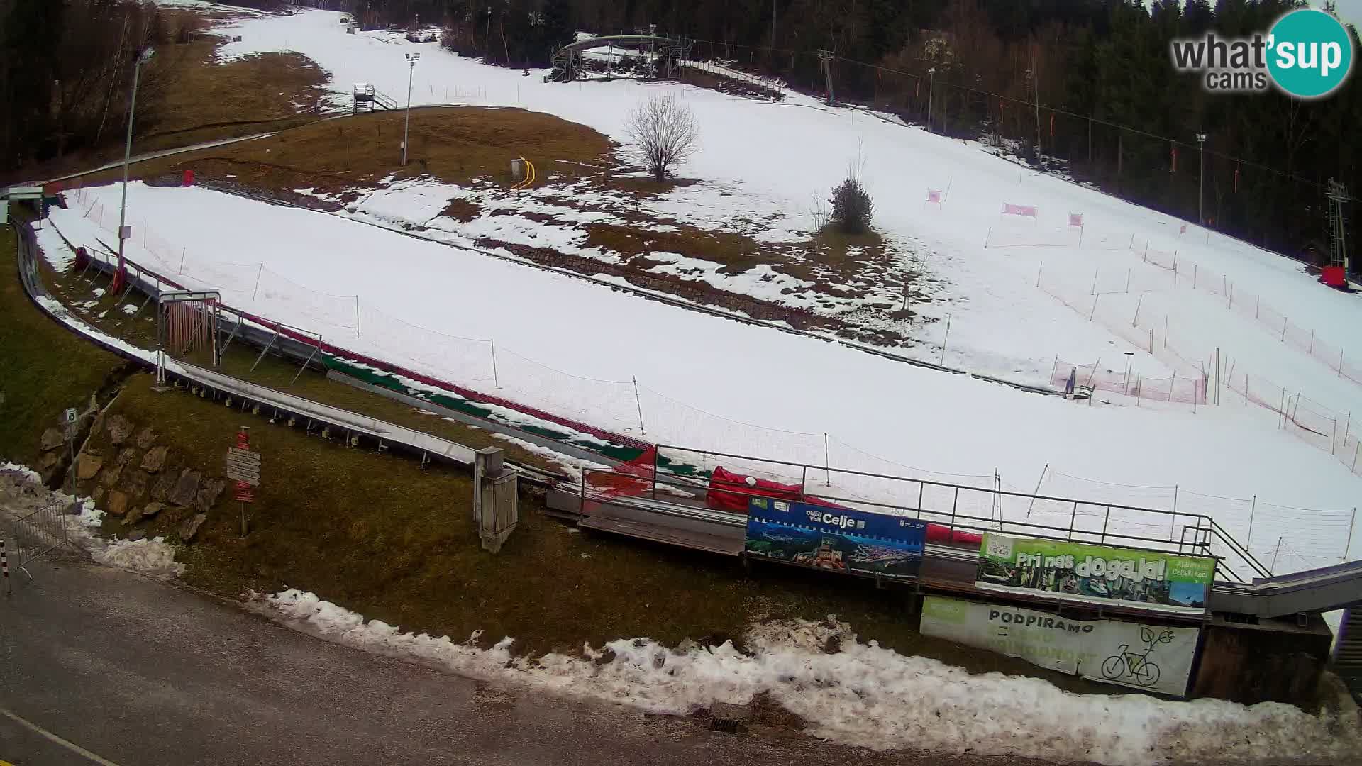 Celjska Koča – vista dall’hotel