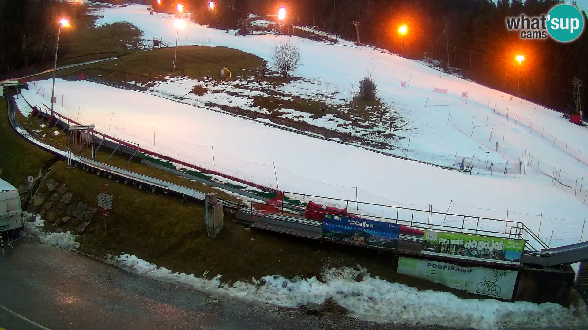 Celjska Koča – vista dall’hotel