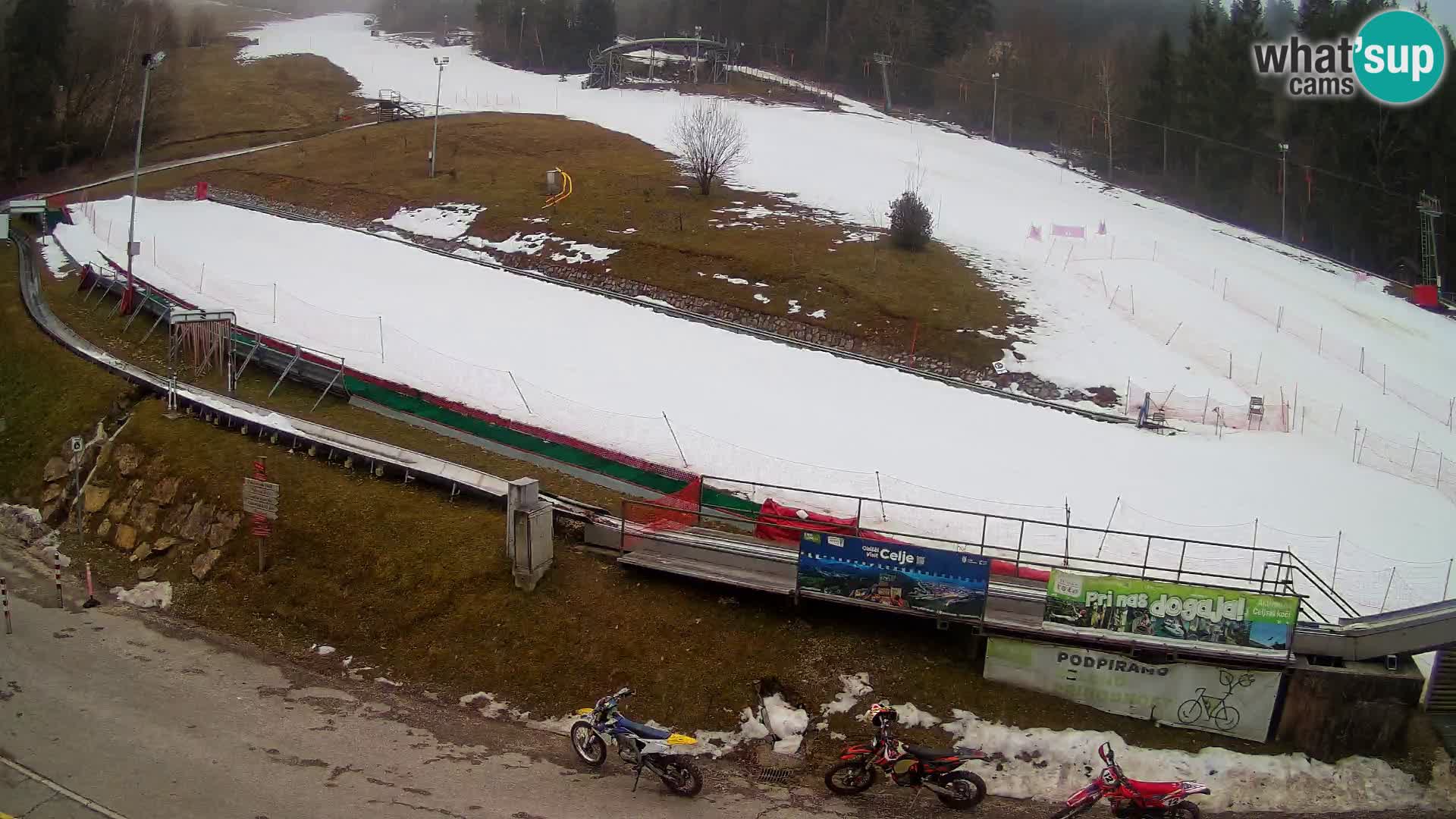 Celjska Koča – vista desde el hotel