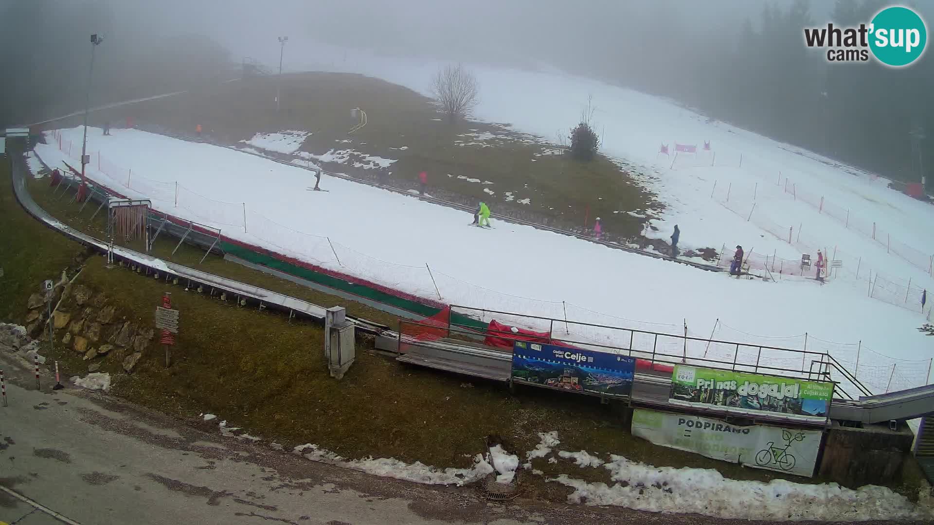 Celjska Koča – vista desde el hotel