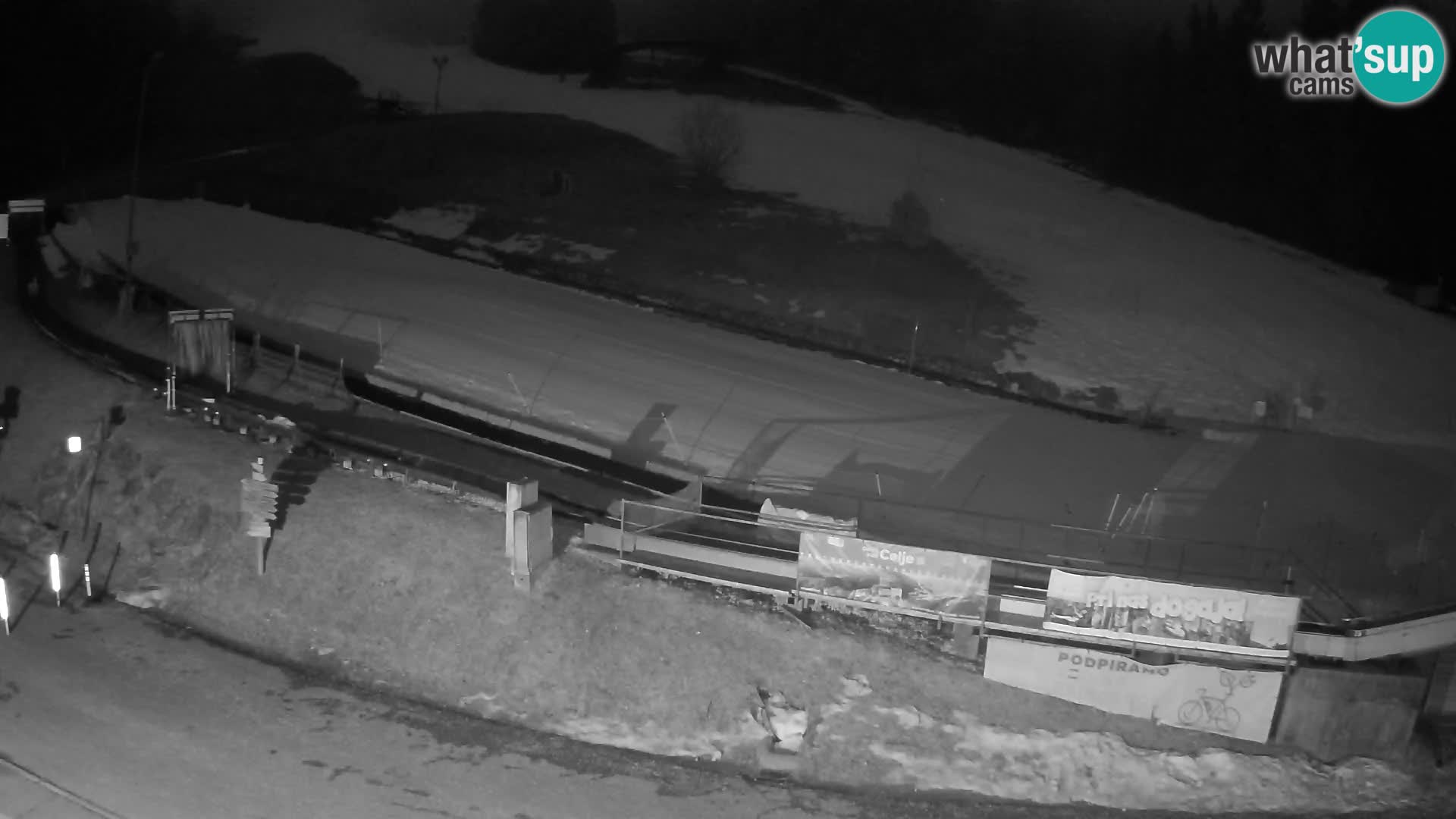 Celjska Koča – Blick vom Hotel