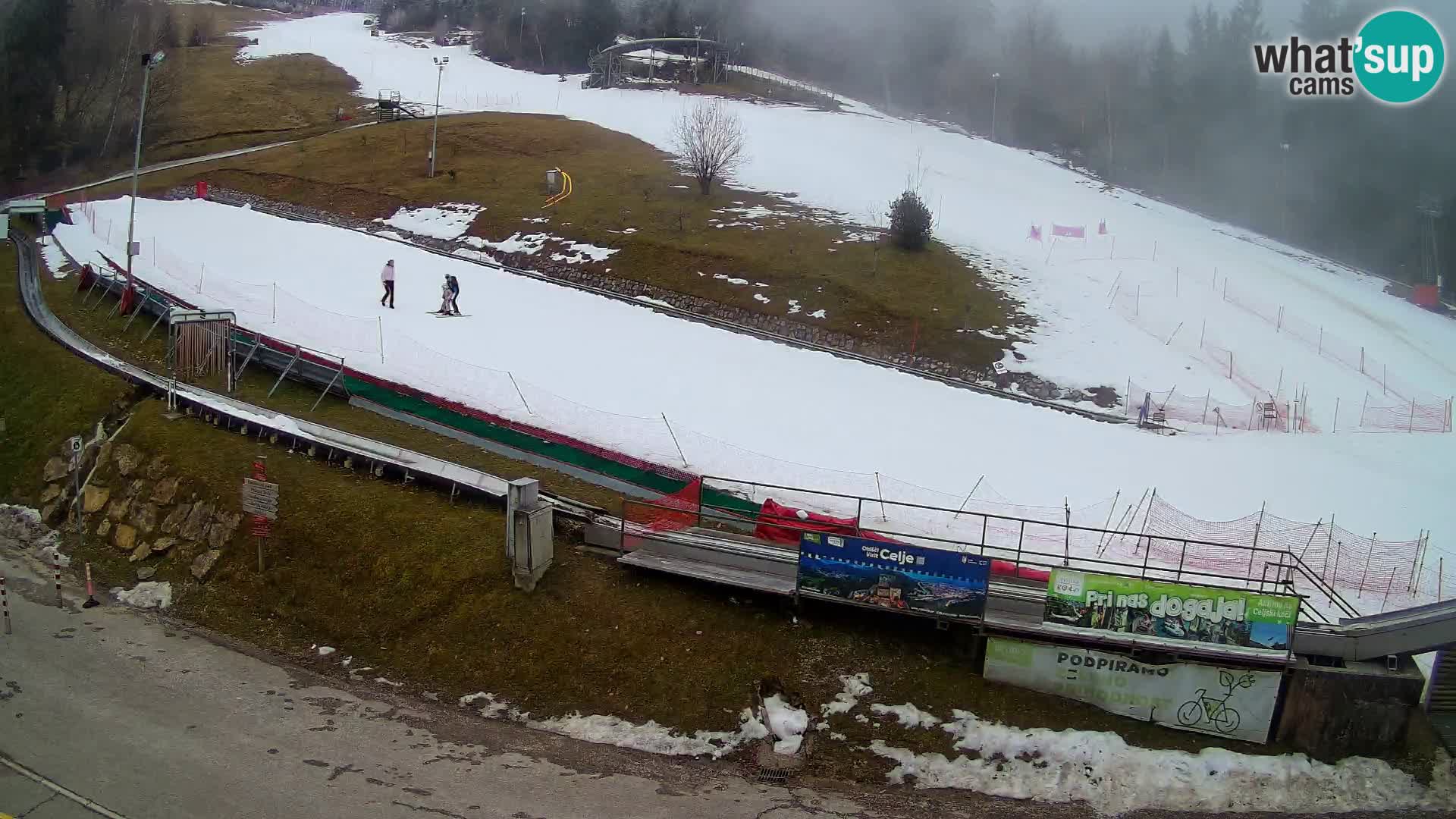 Celjska Koča – vista dall’hotel