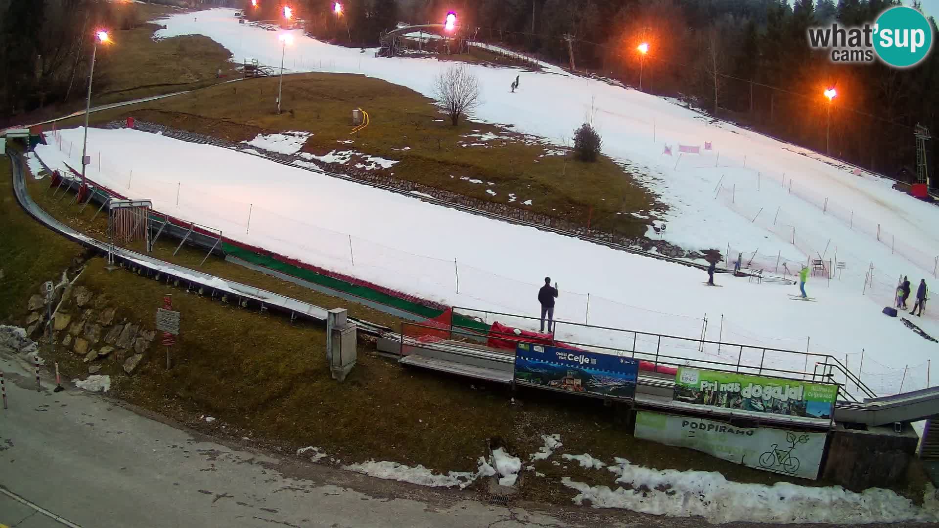 Celjska Koča – vista desde el hotel