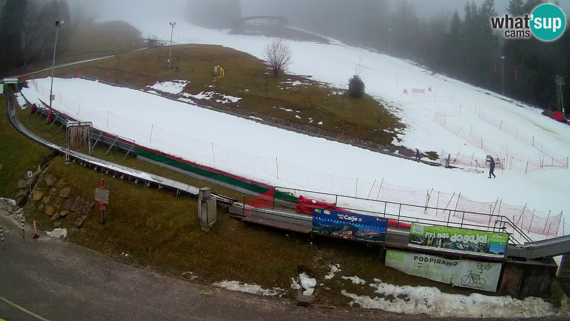 Celjska Koča – vista desde el hotel