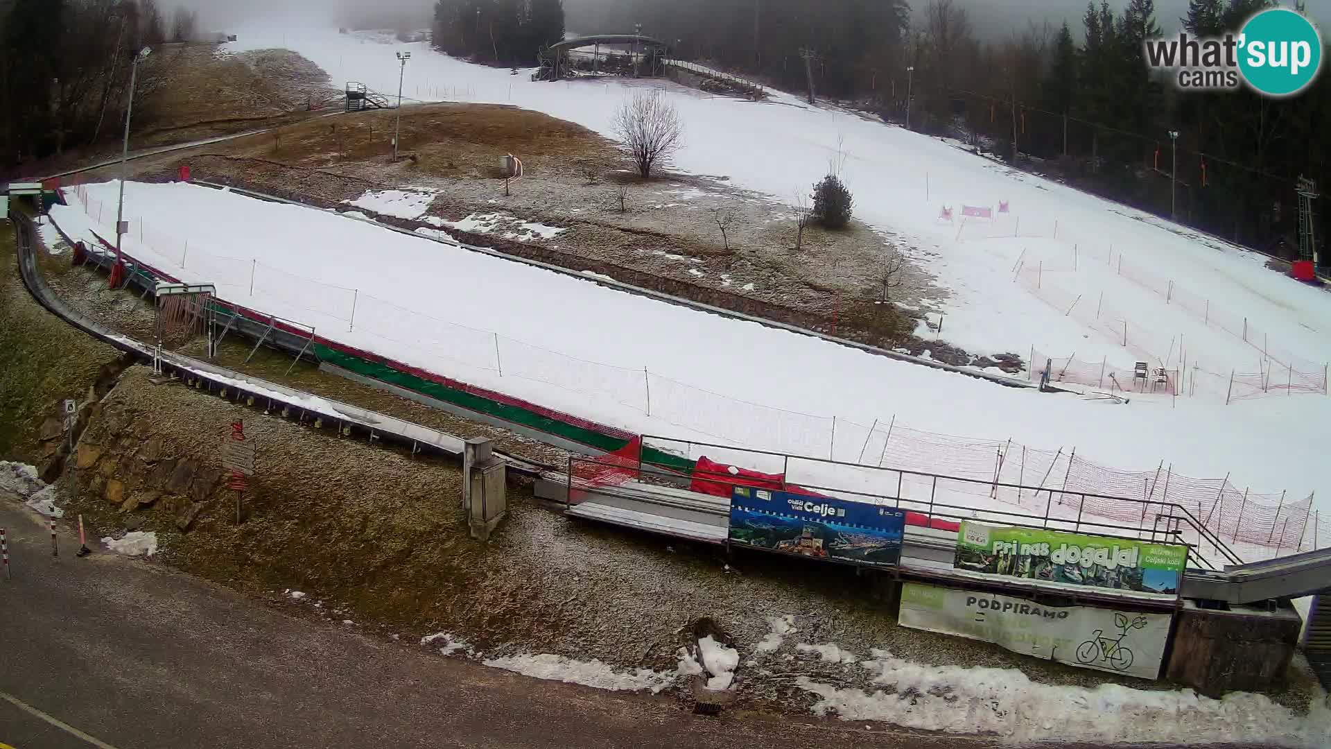 Celjska Koča – vista desde el hotel