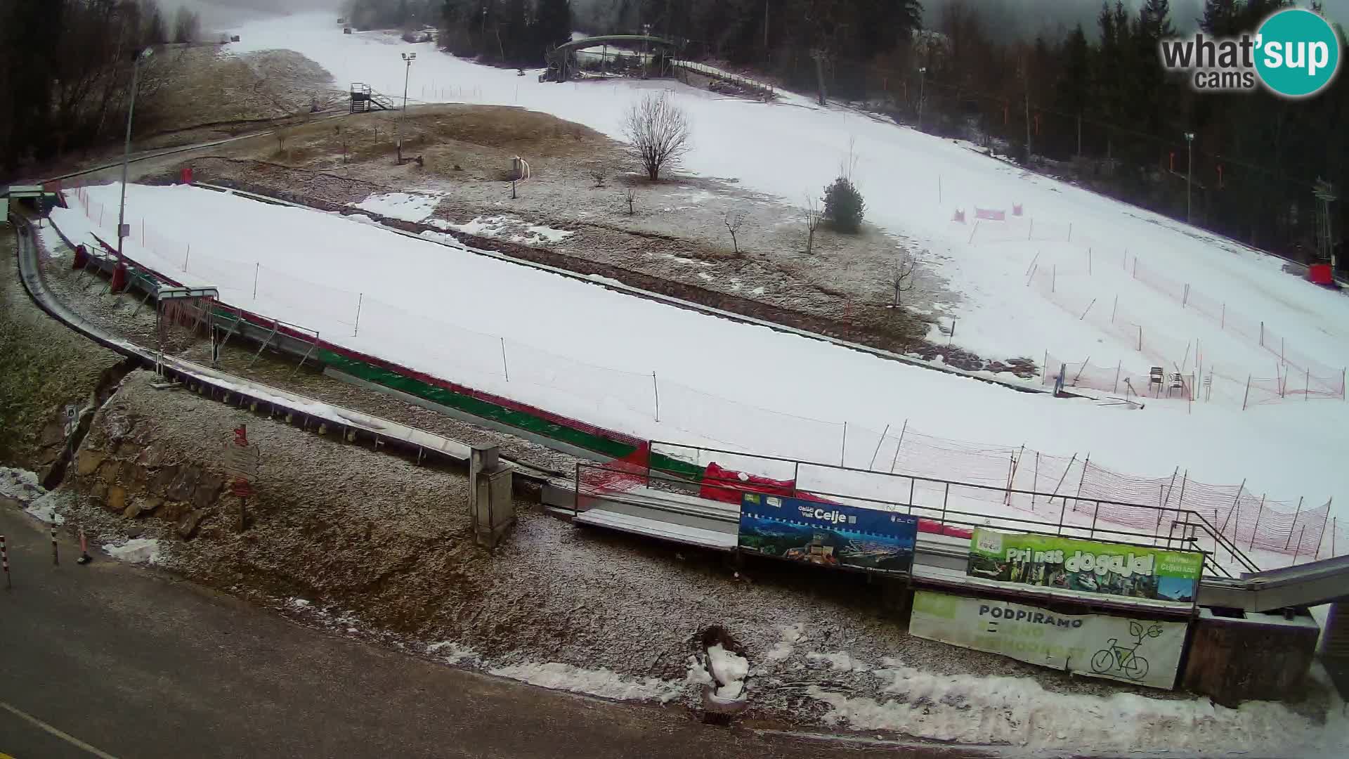 Celjska Koča – Blick vom Hotel