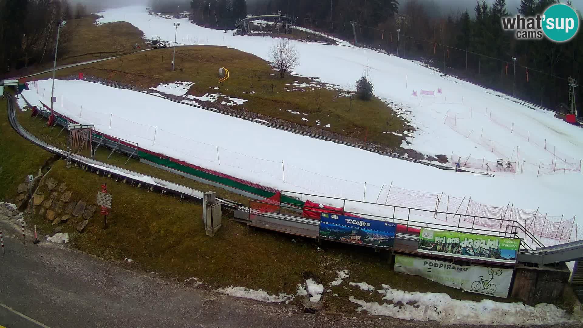 Celjska Koča – vista desde el hotel