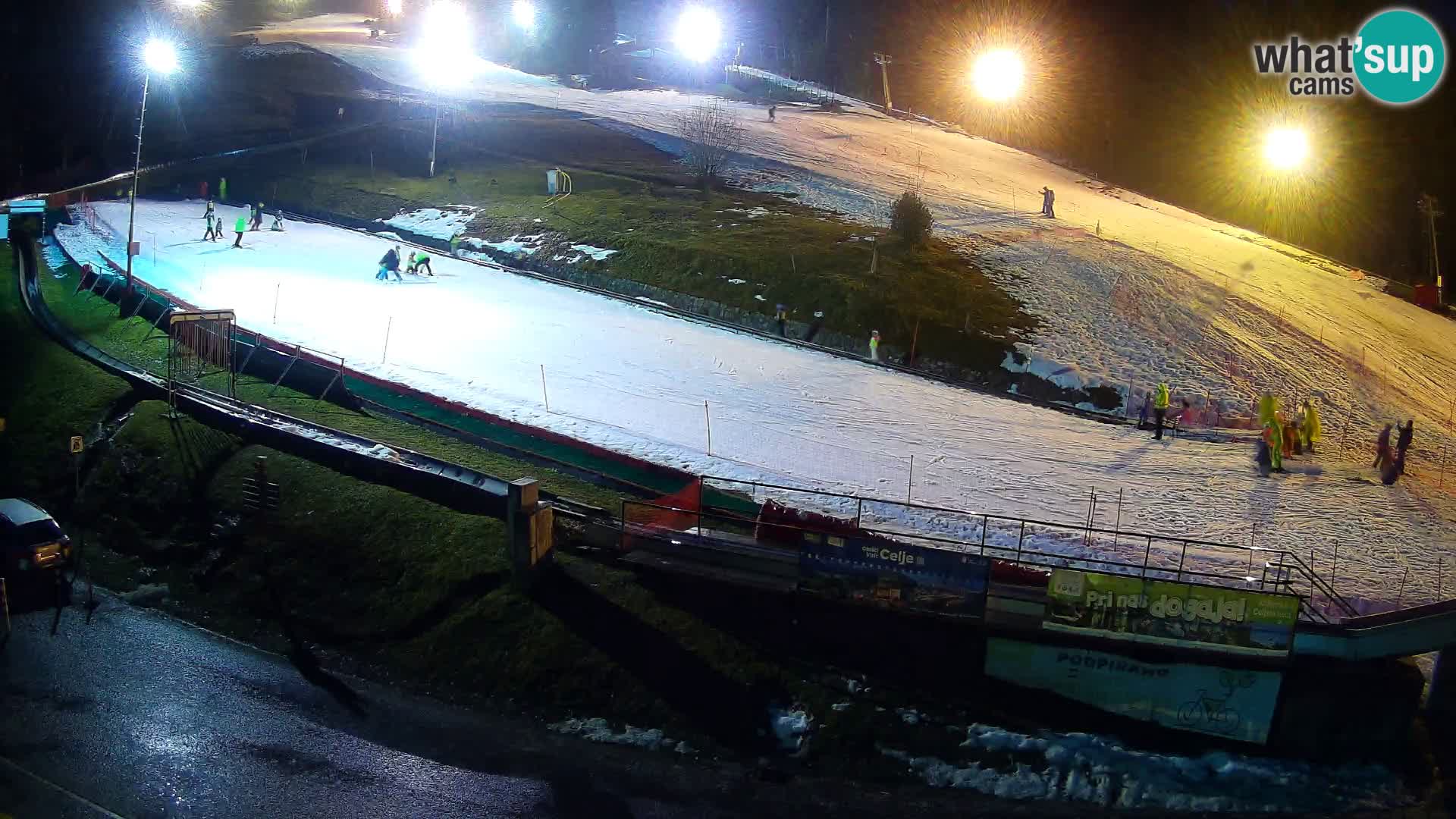 Celjska Koča – Blick vom Hotel