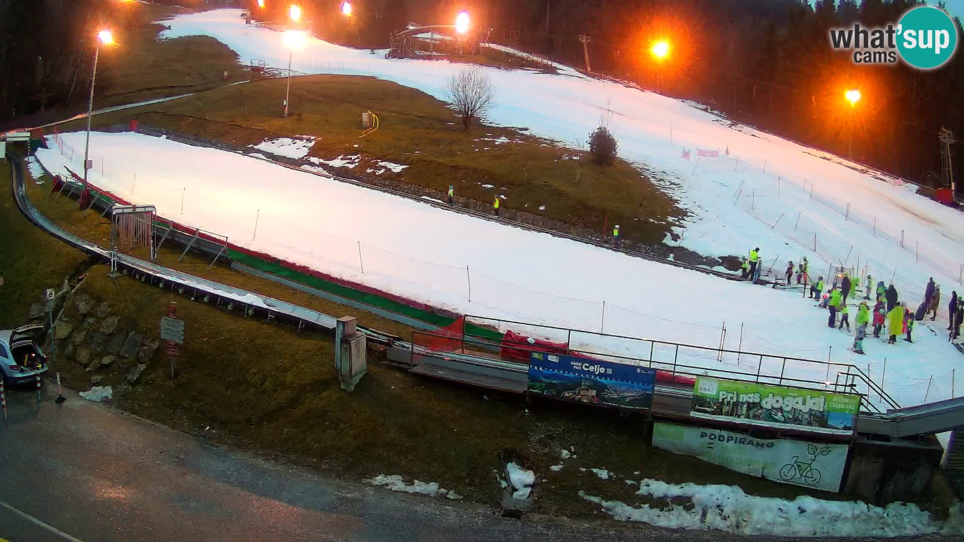 Celjska Koča – pogled s hotela