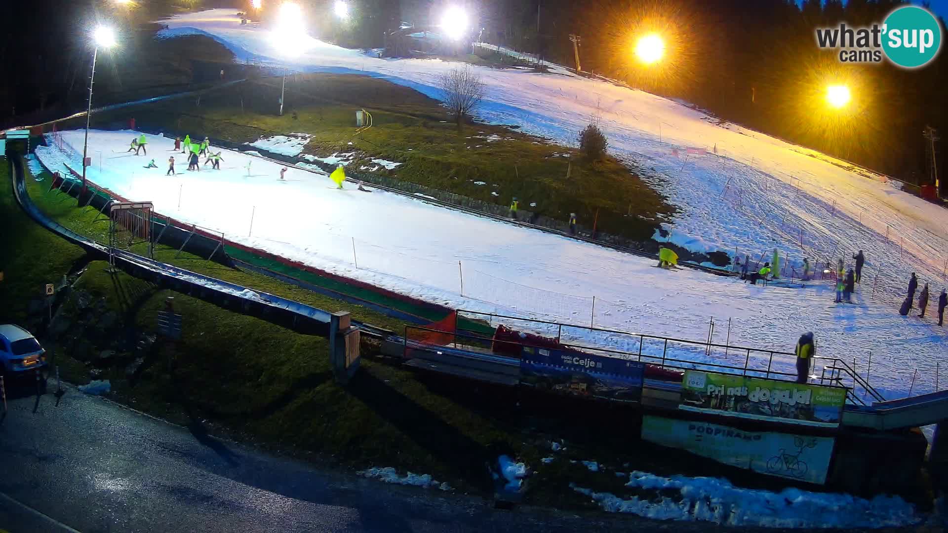 Celjska Koča – vista desde el hotel