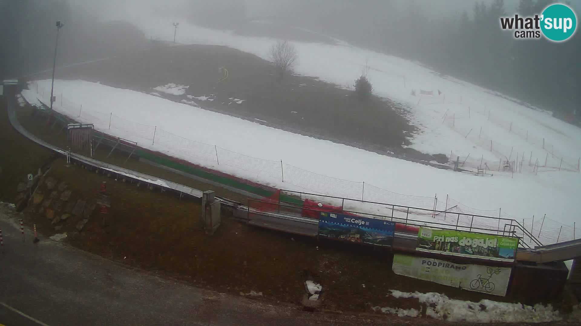 Celjska Koča – vista dall’hotel