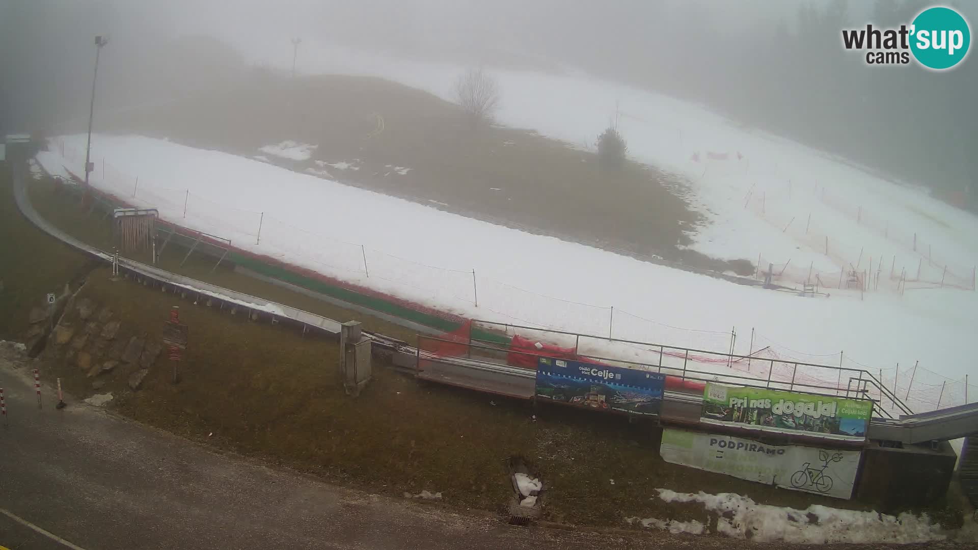 Celjska Koča – vista desde el hotel