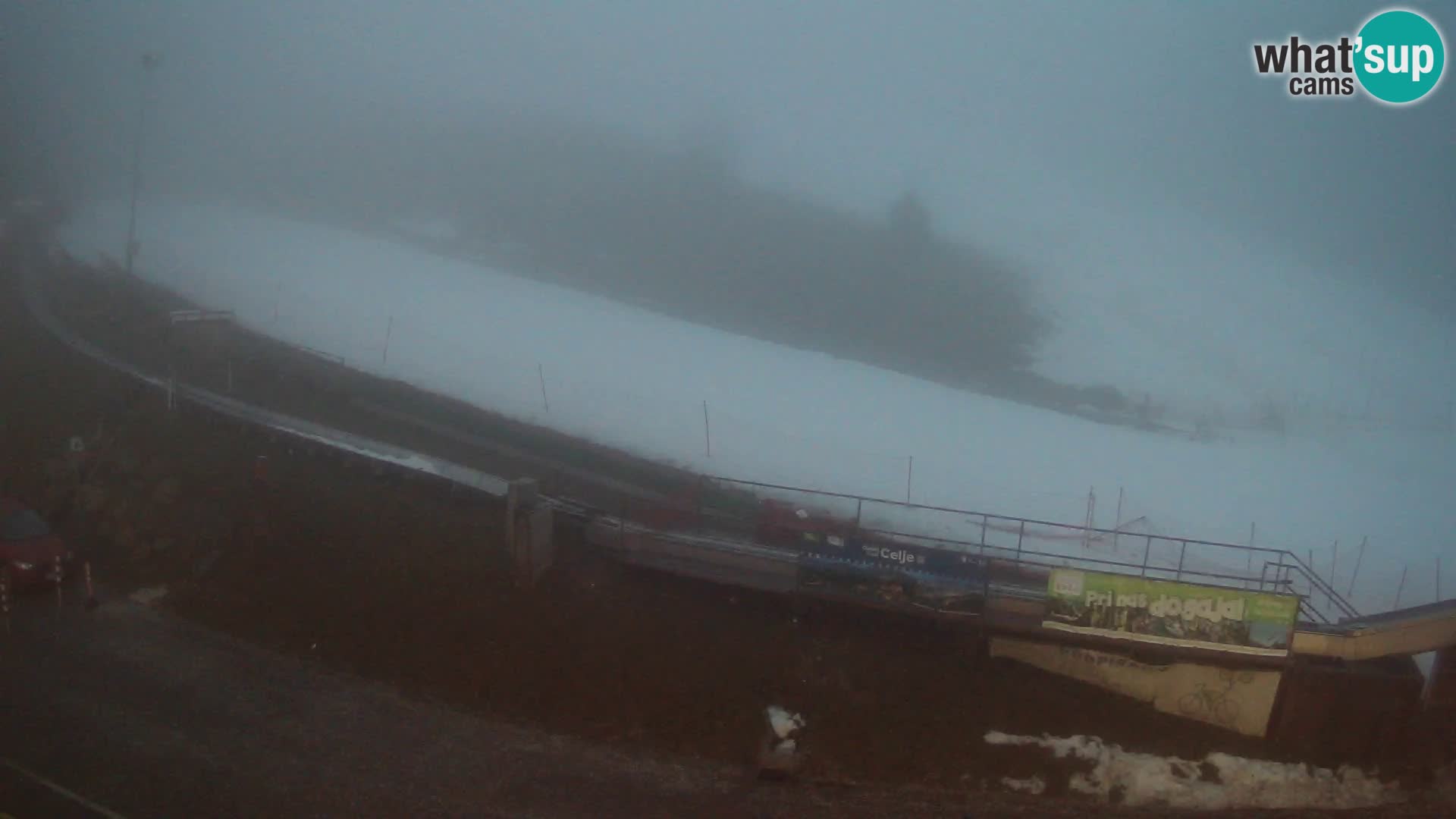 Celjska Koča – Blick vom Hotel