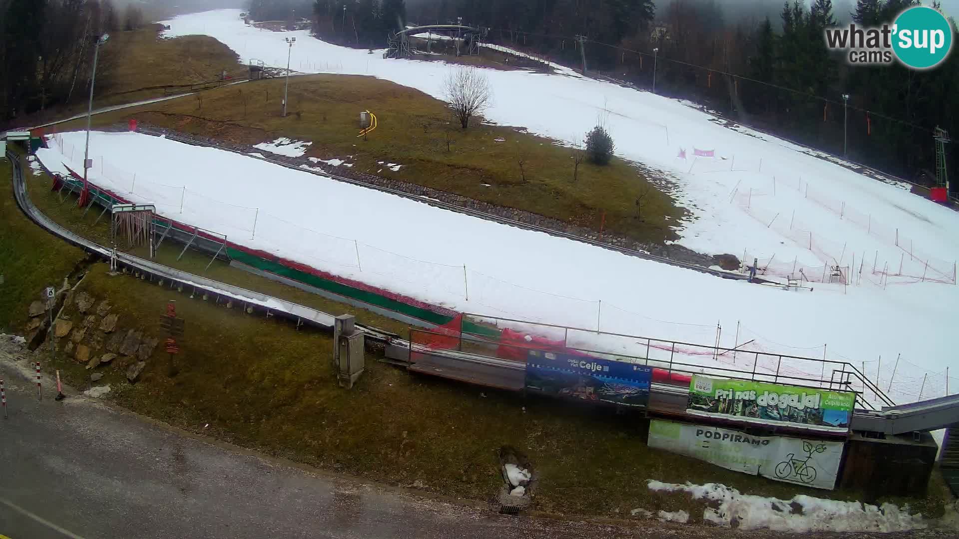 Celjska Koča – Blick vom Hotel