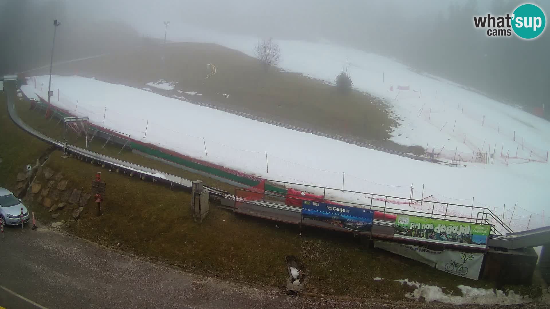 Celjska Koča – Blick vom Hotel