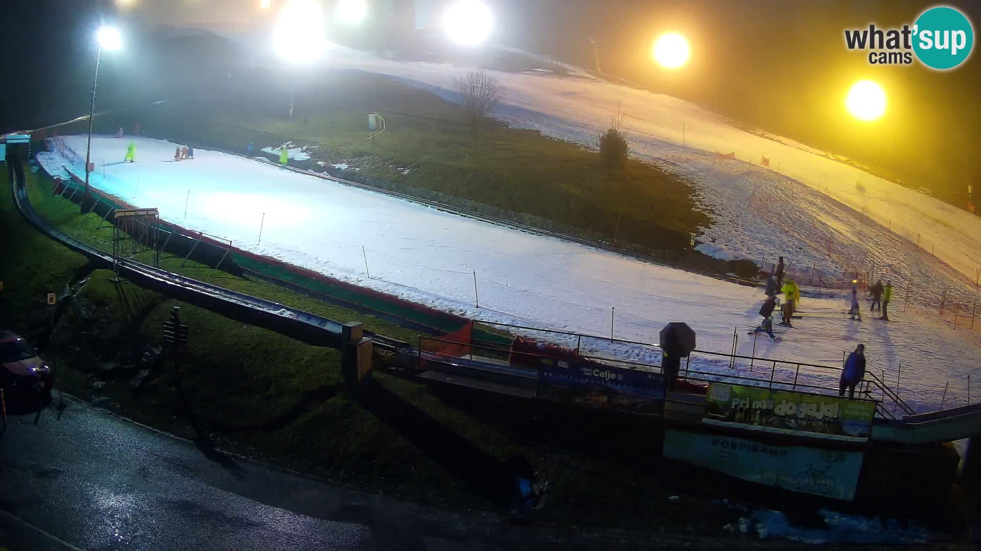 Celjska Koča – Blick vom Hotel