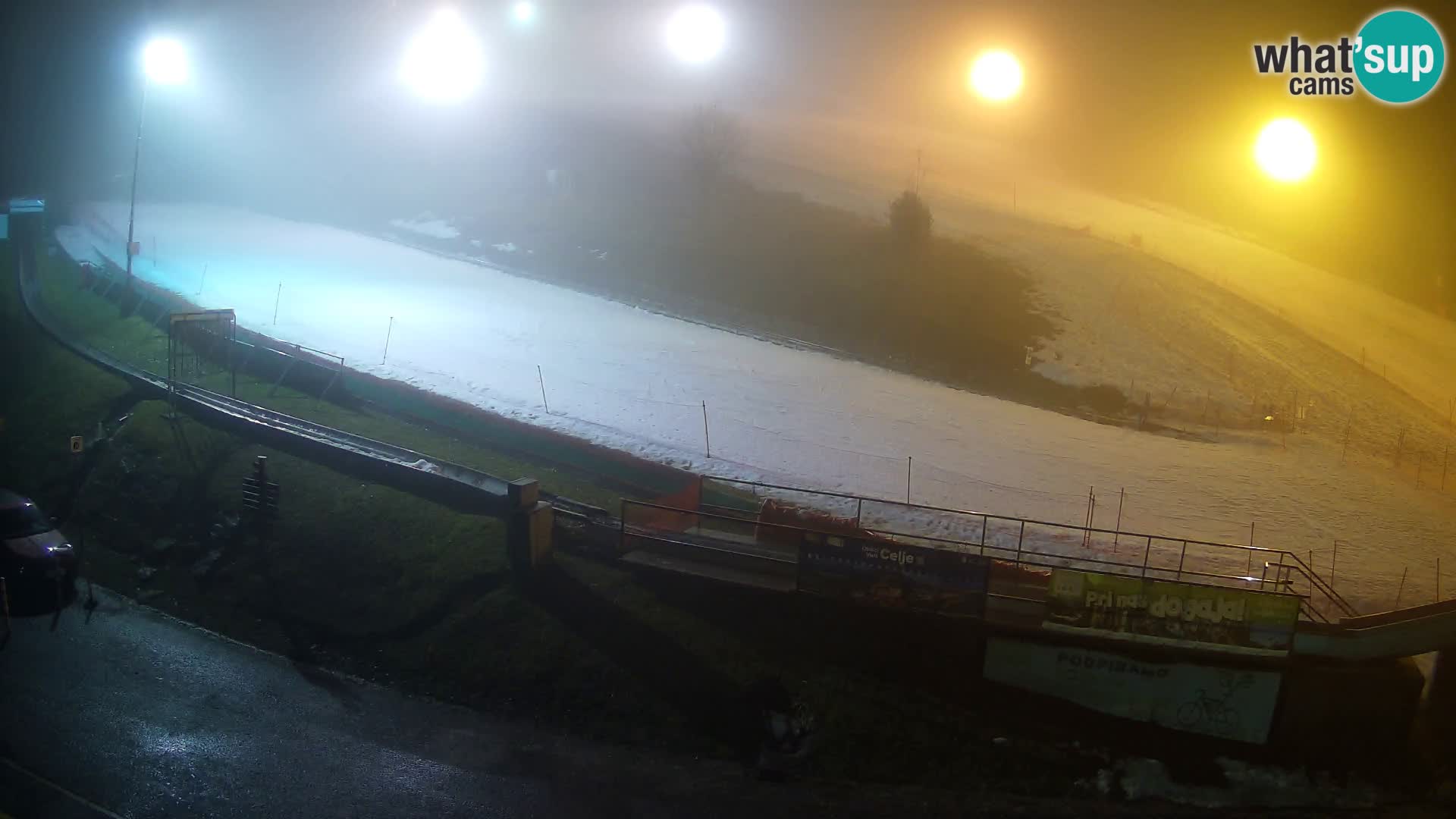 Celjska Koča – Blick vom Hotel