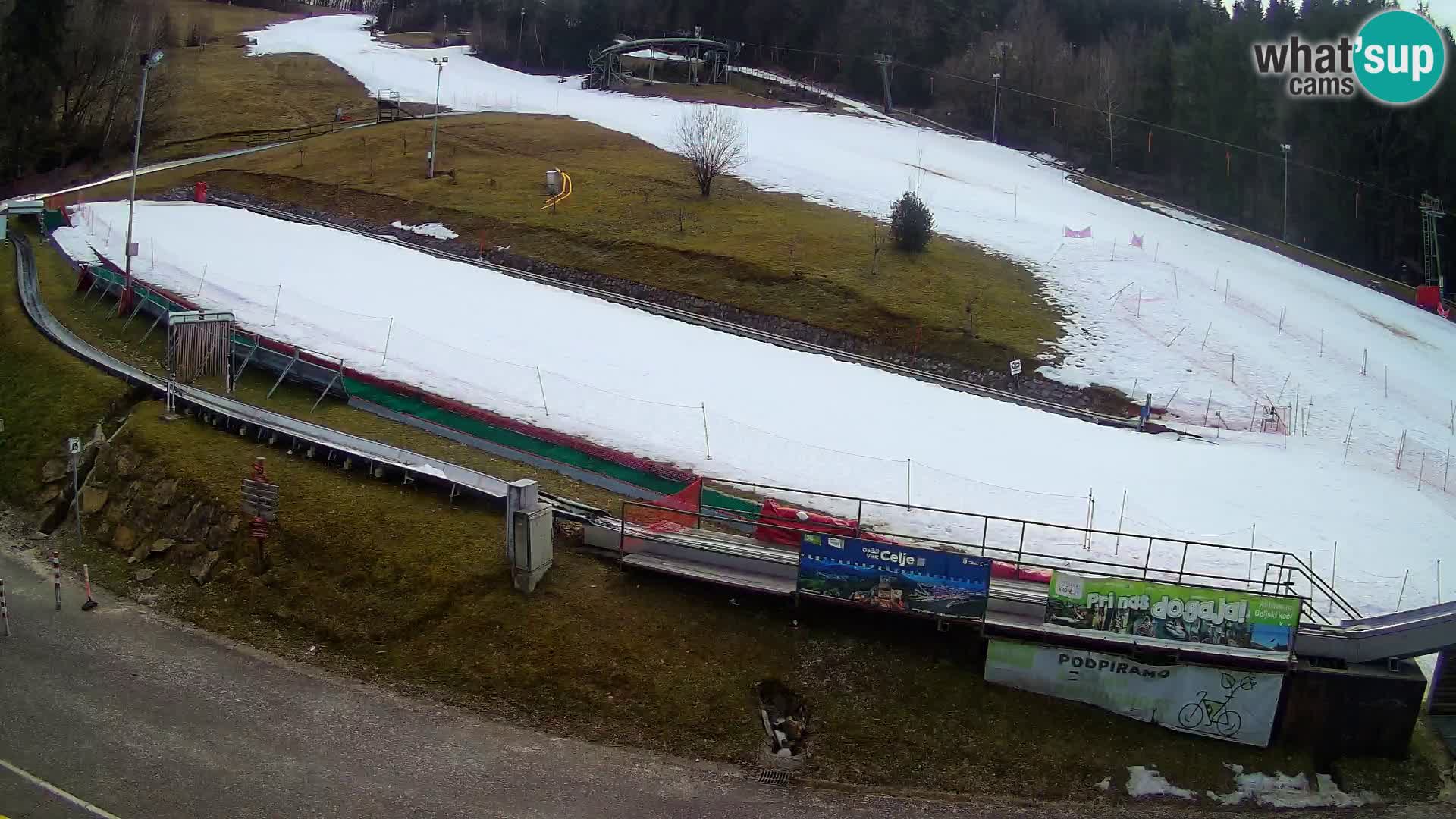 Celjska Koča – vista desde el hotel