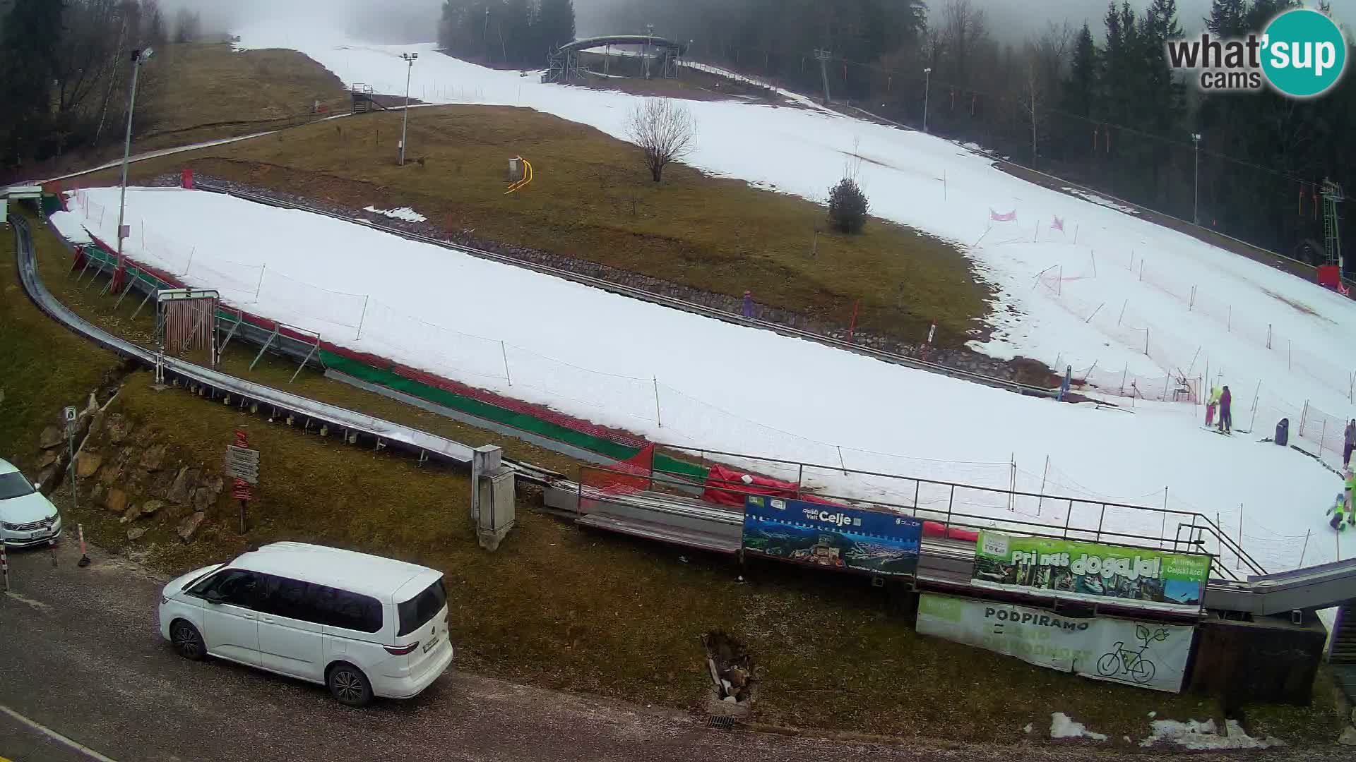 Celjska Koča – vista desde el hotel