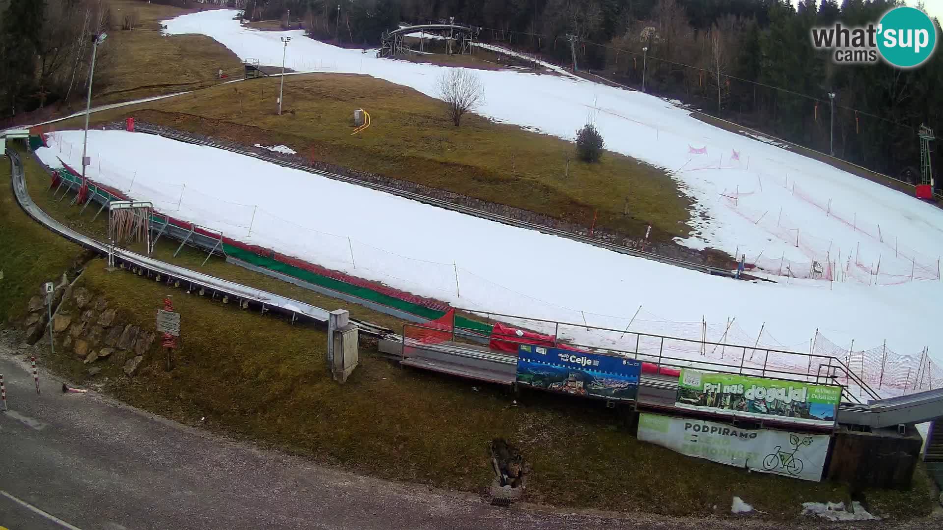 Celjska Koča – vista desde el hotel