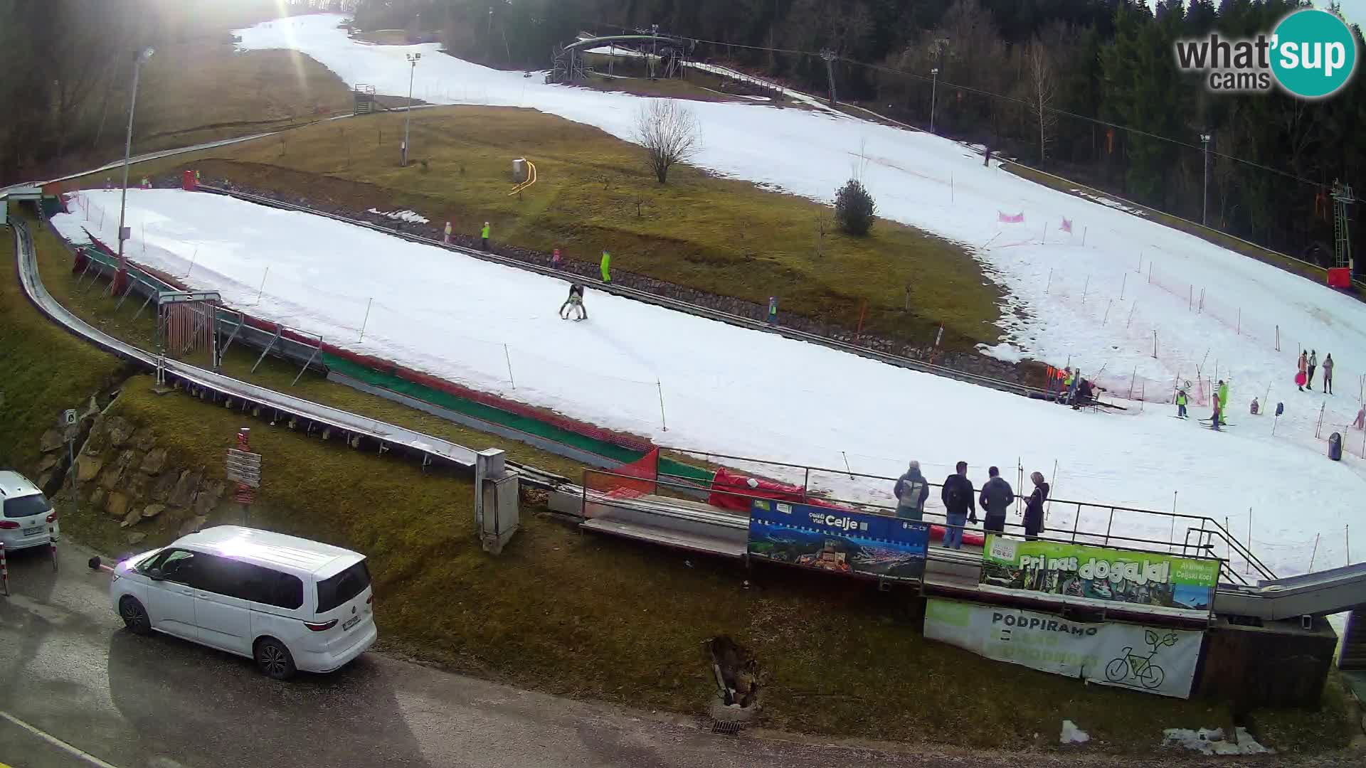 Celjska Koča – pogled s hotela