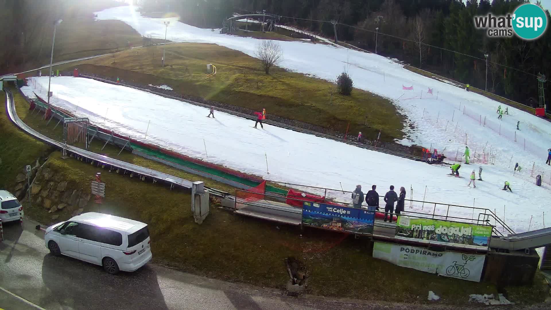 Celjska Koča – vista desde el hotel