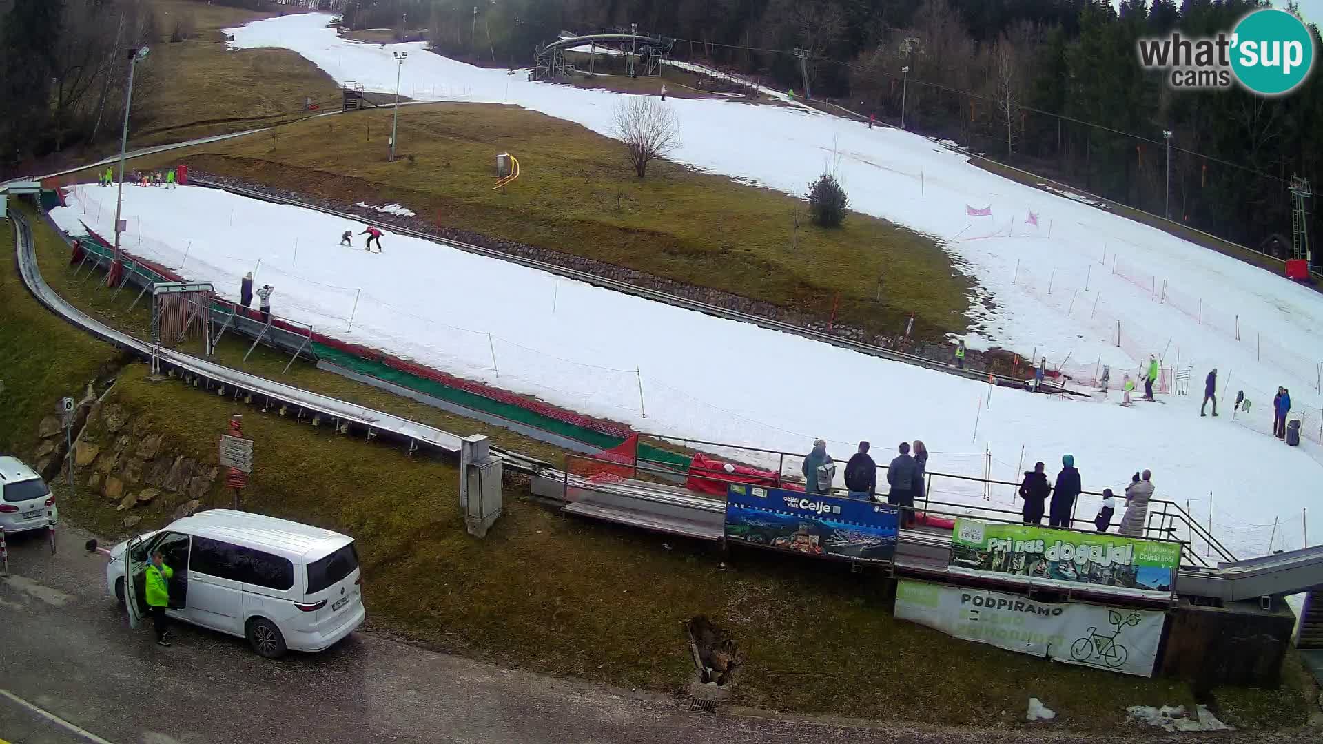 Celjska Koča – vista desde el hotel