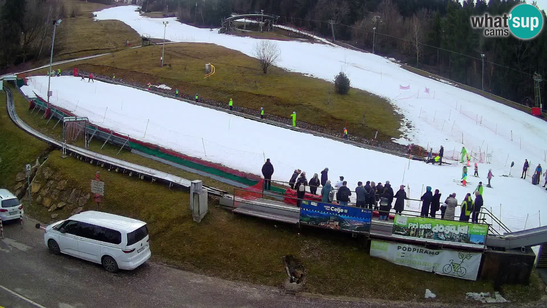 Celjska Koča – vista desde el hotel