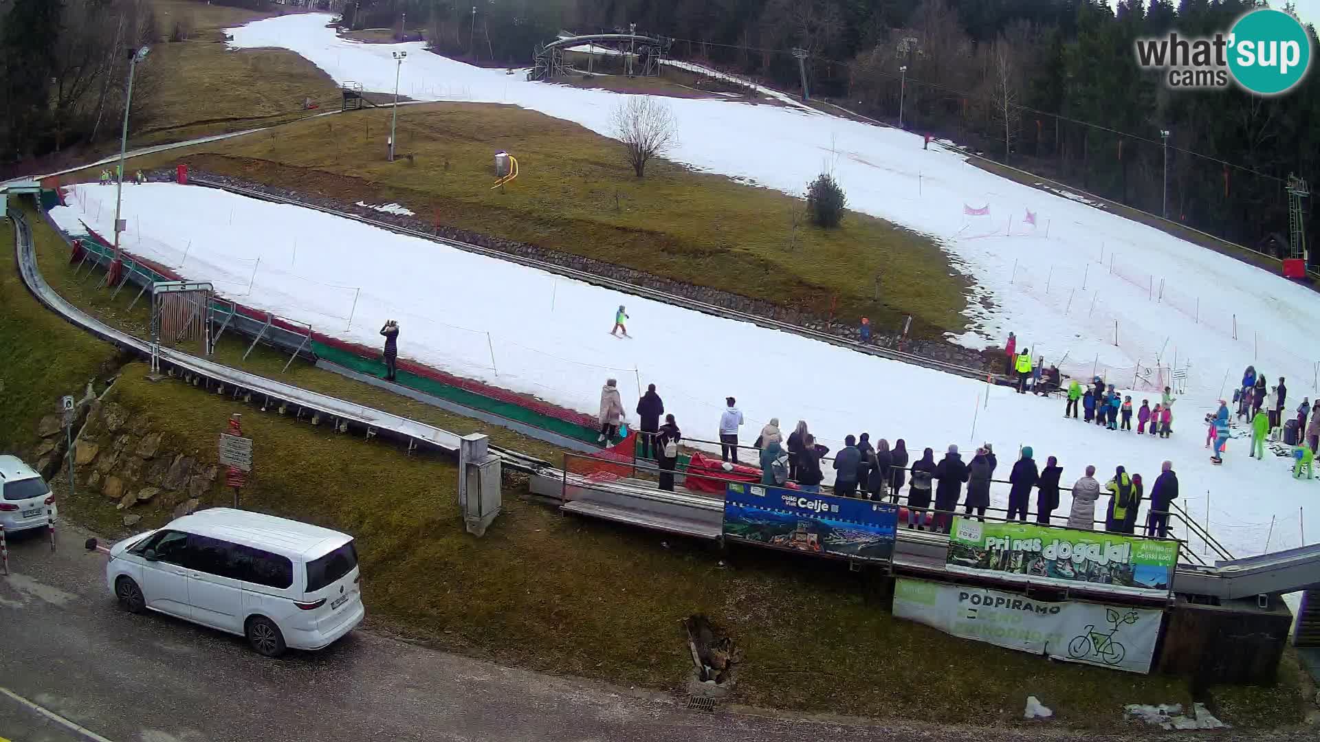 Celjska Koča – vista dall’hotel