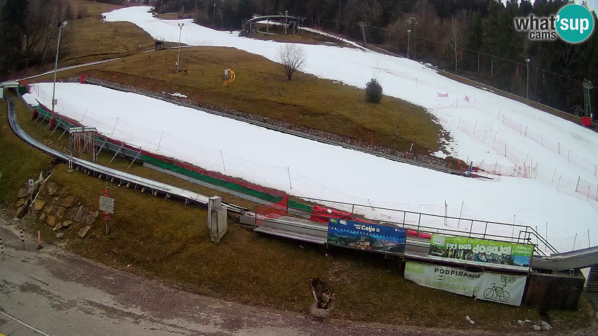 Celjska Koča – vista dall’hotel