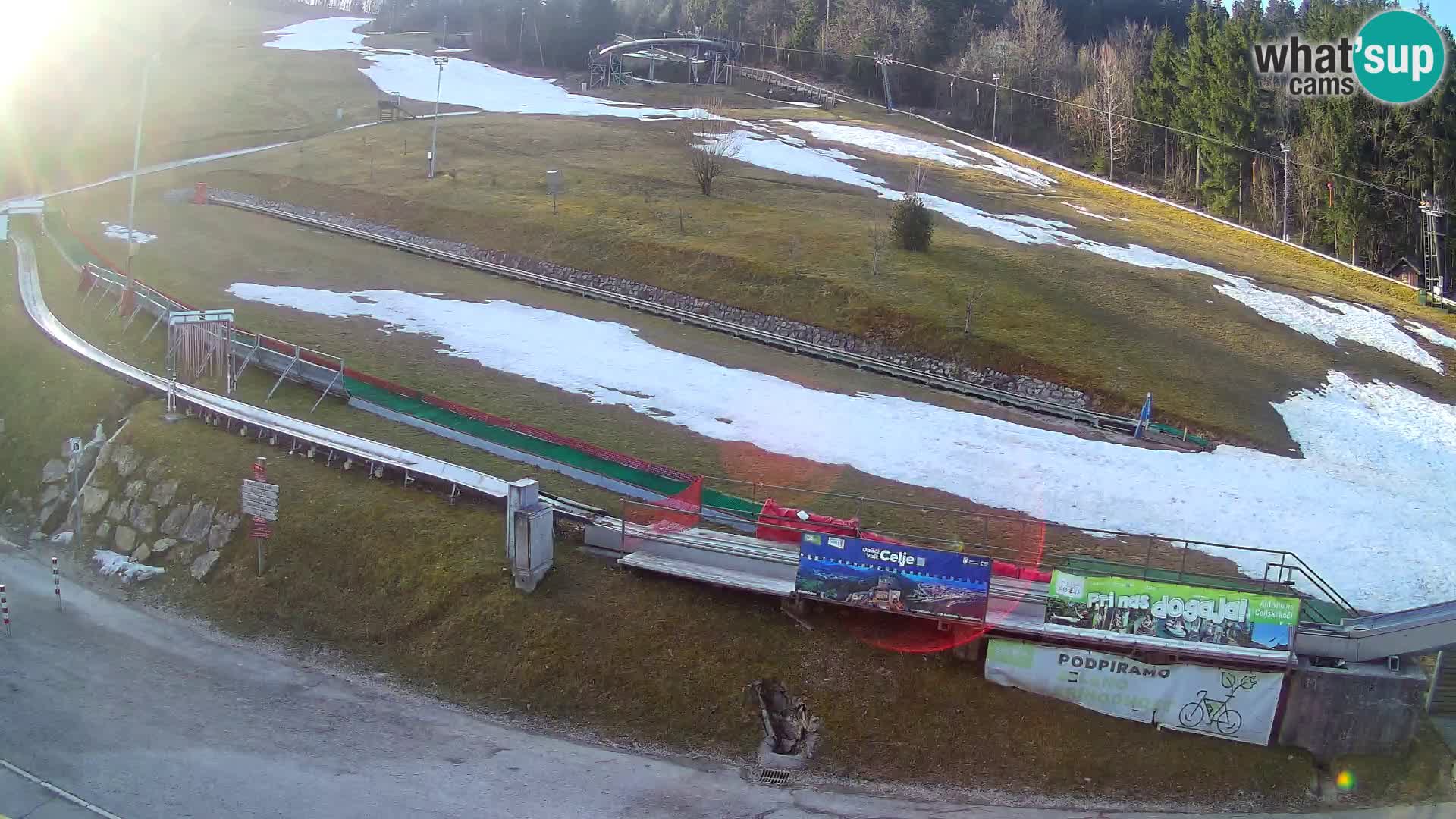 Celjska Koča – vista desde el hotel