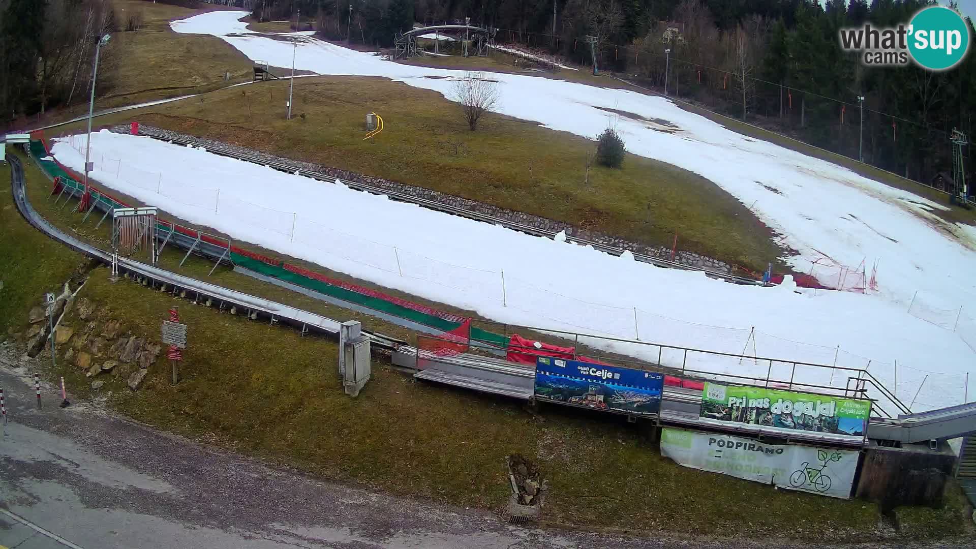 Celjska Koča – vista desde el hotel