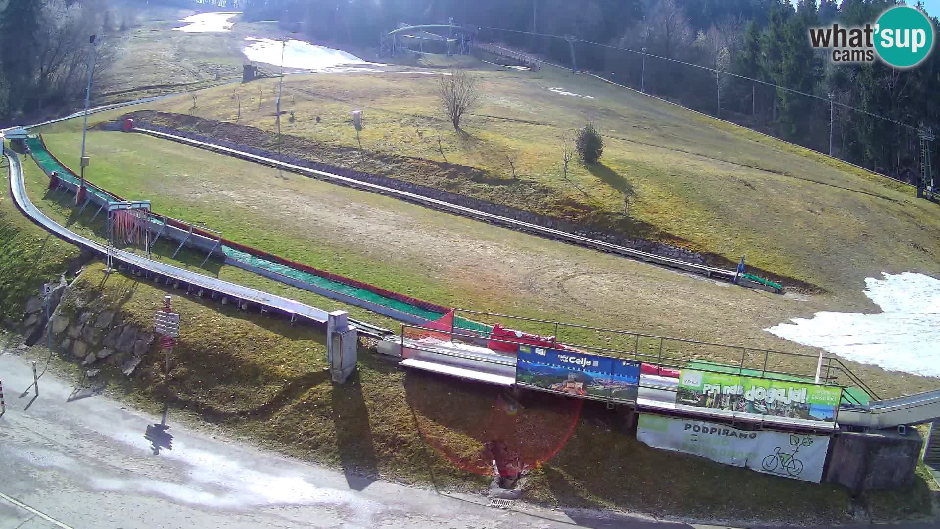 Celjska Koča – vista desde el hotel