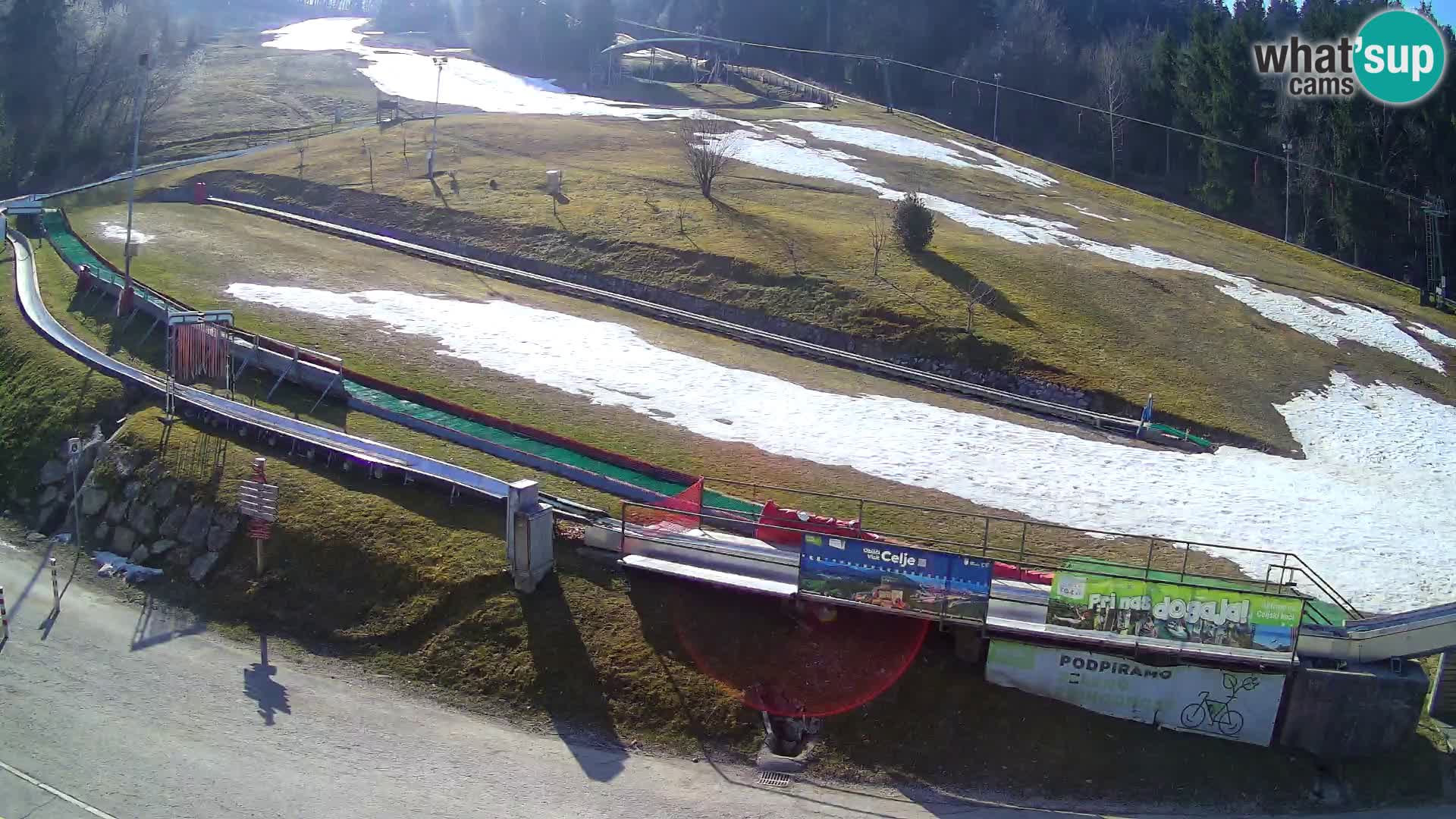 Celjska Koča – vista desde el hotel