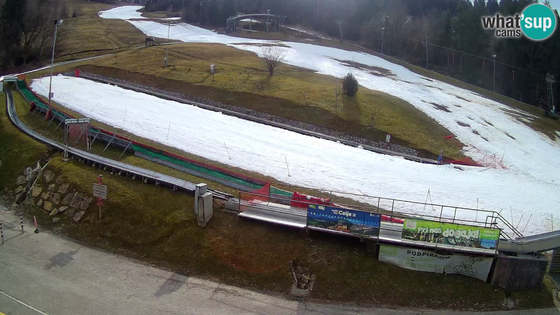 Celjska Koča – Blick vom Hotel