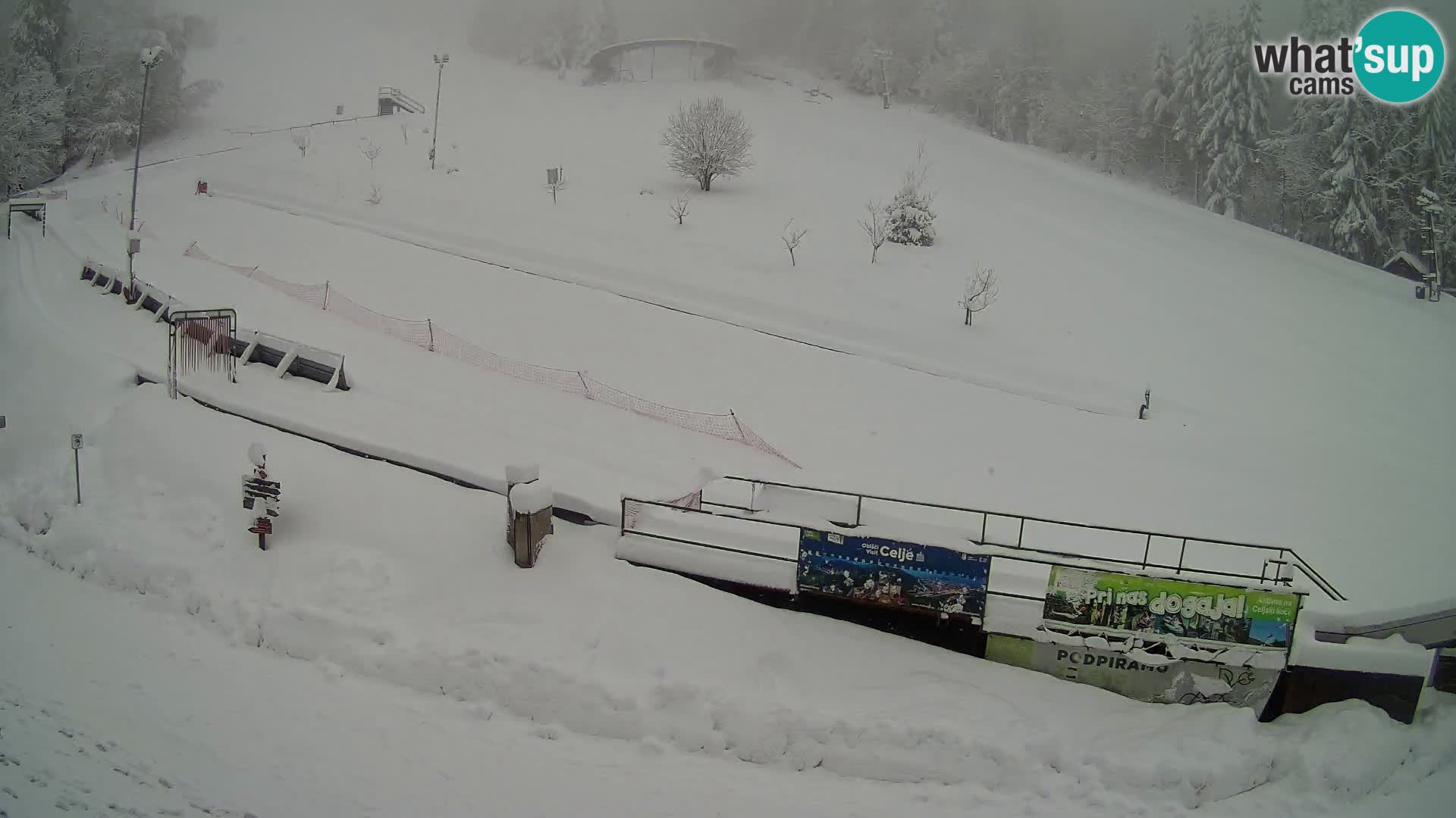 Celjska Koča – vista desde el hotel