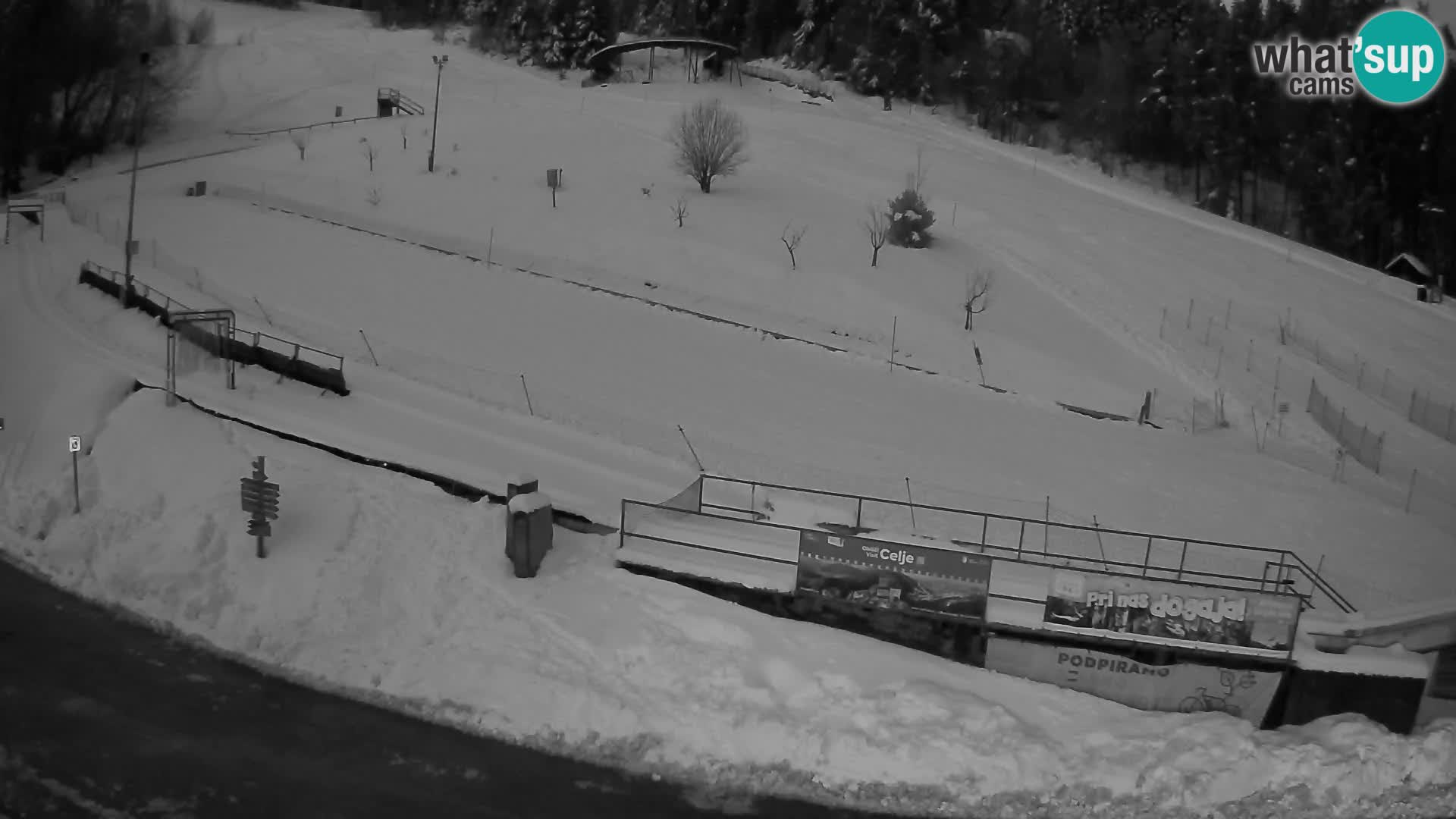 Celjska Koča – vista dall’hotel