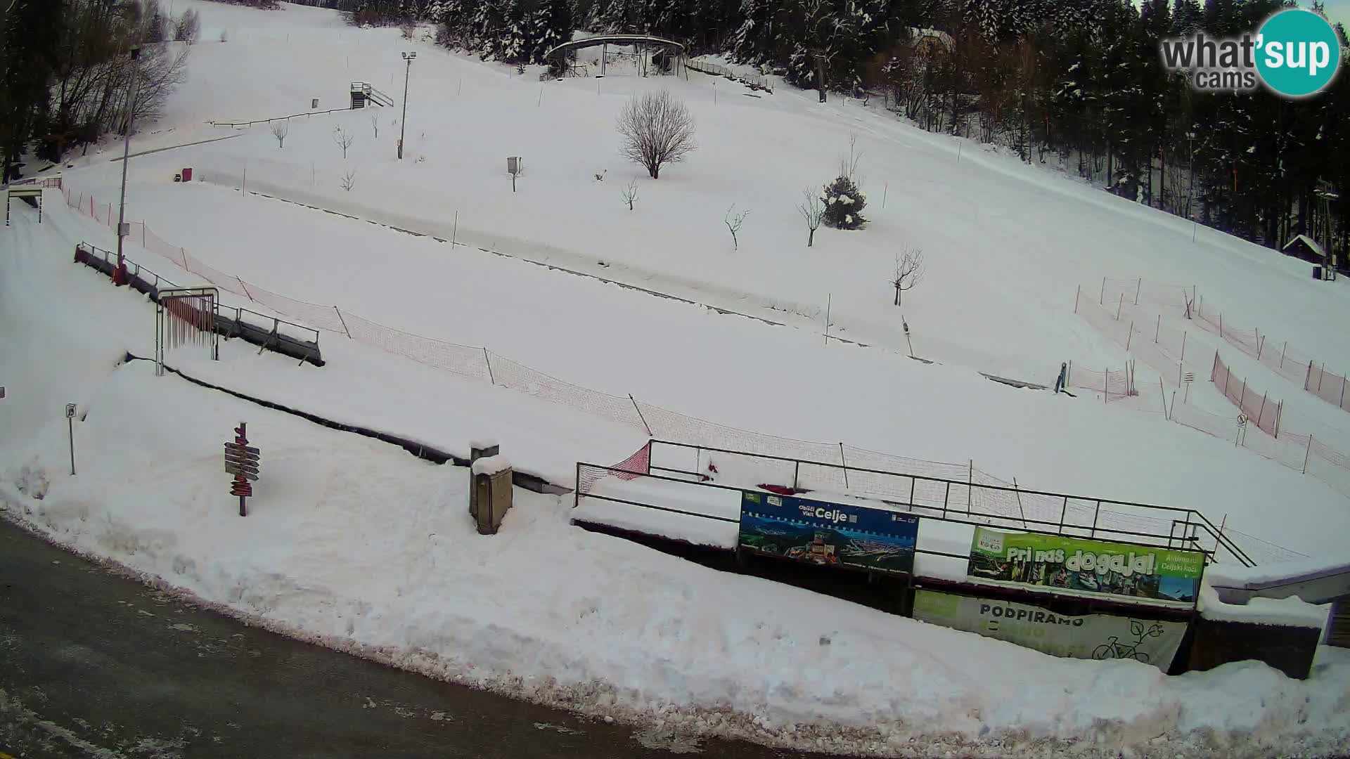 Celjska Koča – pogled s hotela