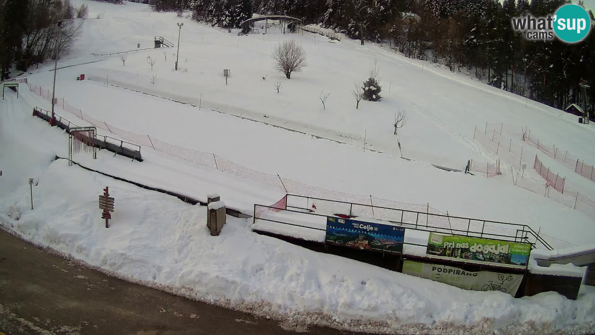 Celjska Koča – pogled s hotela