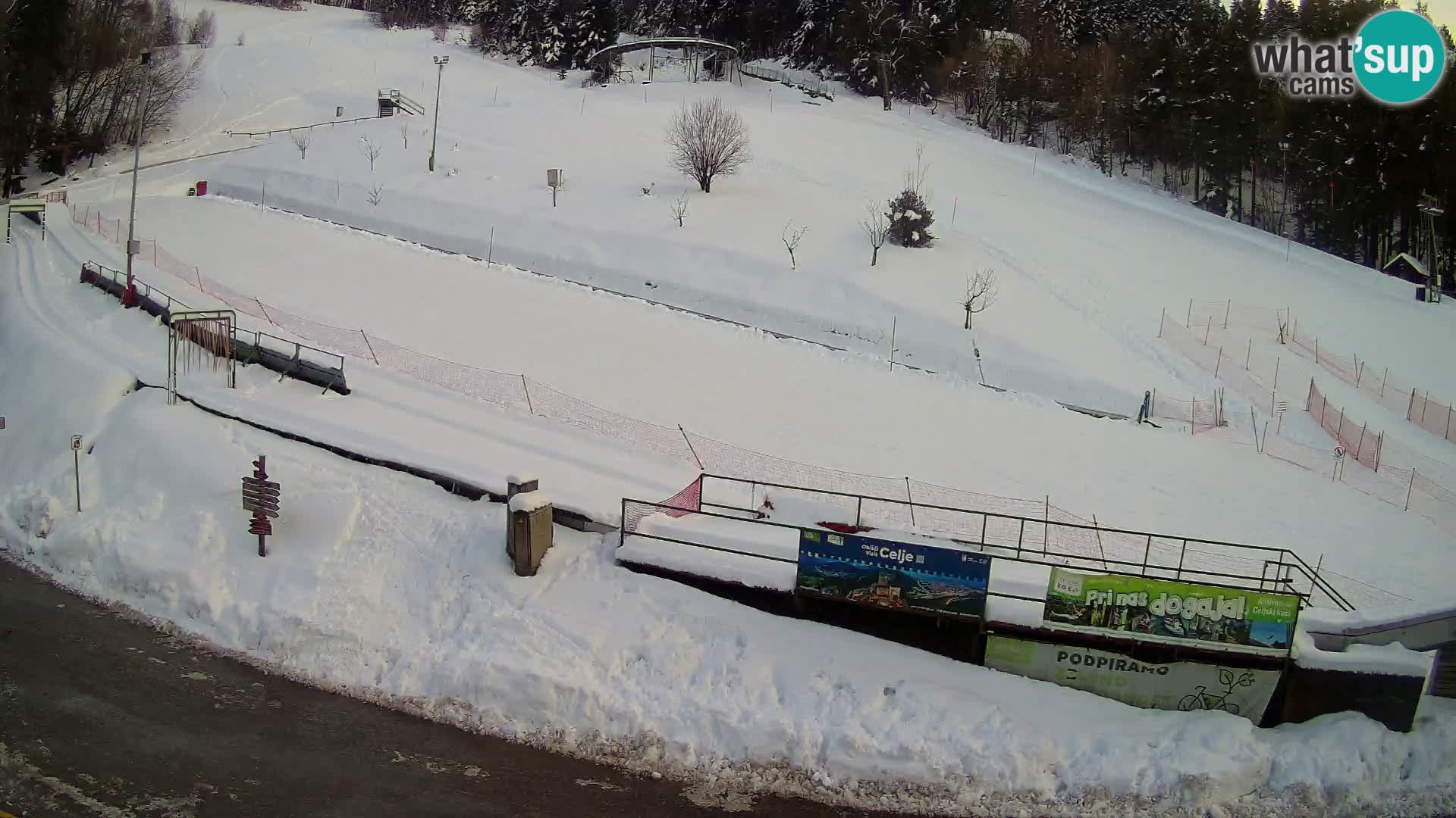 Celjska Koča – pogled s hotela