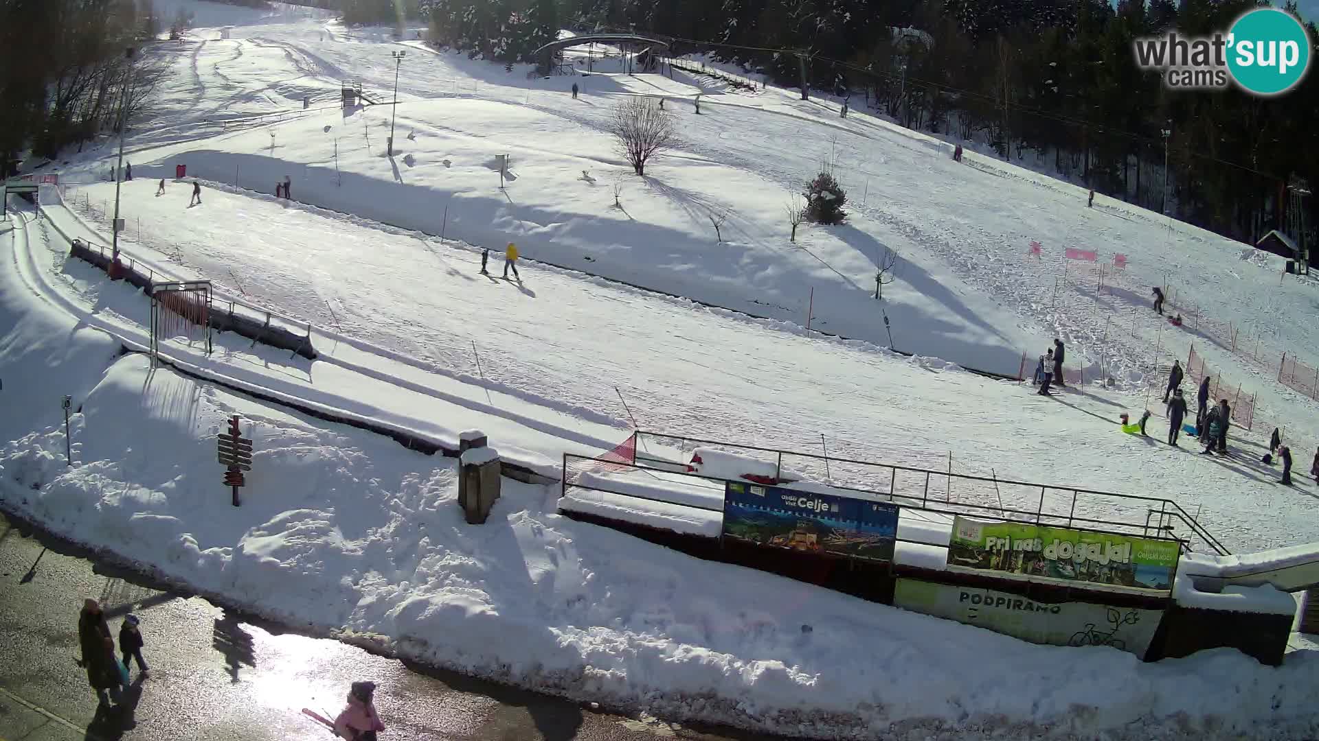 Celjska Koča – vista dall’hotel