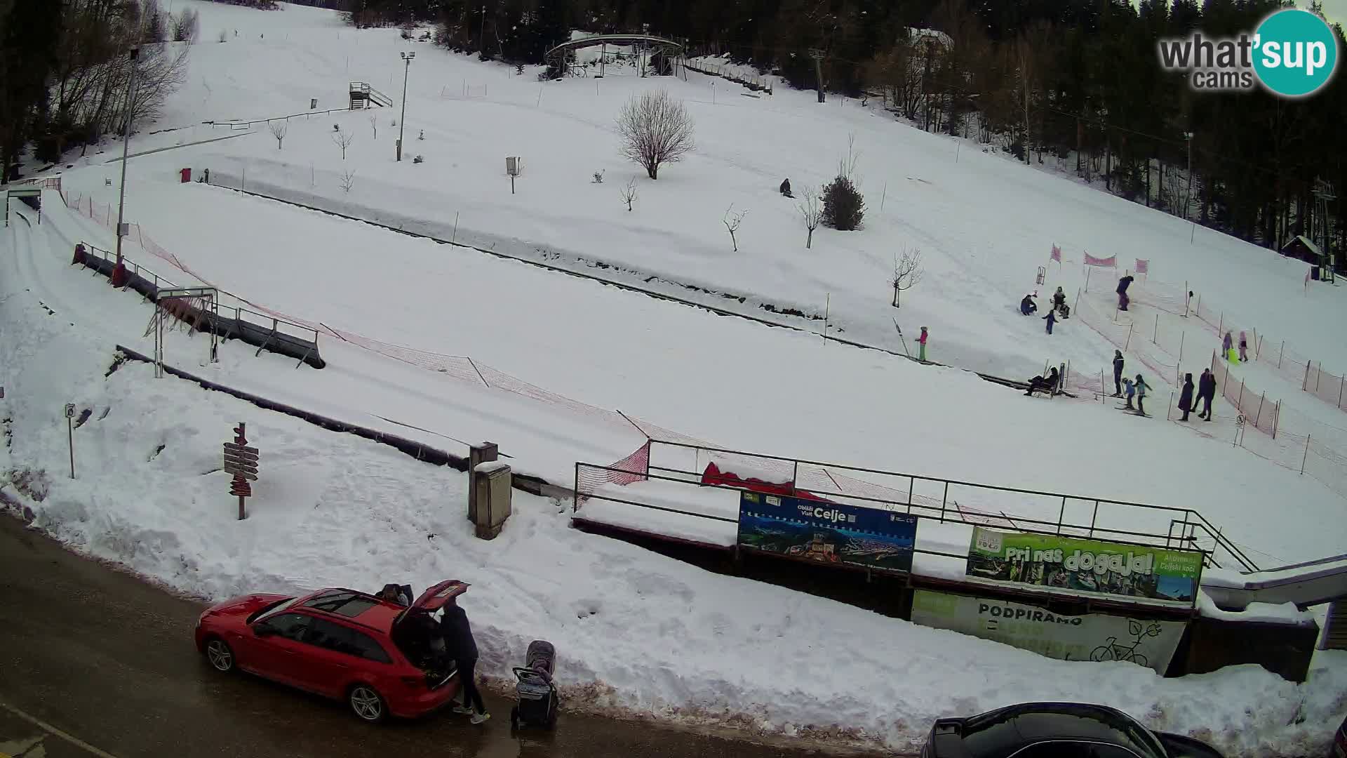 Celjska Koča – pogled sa hotela