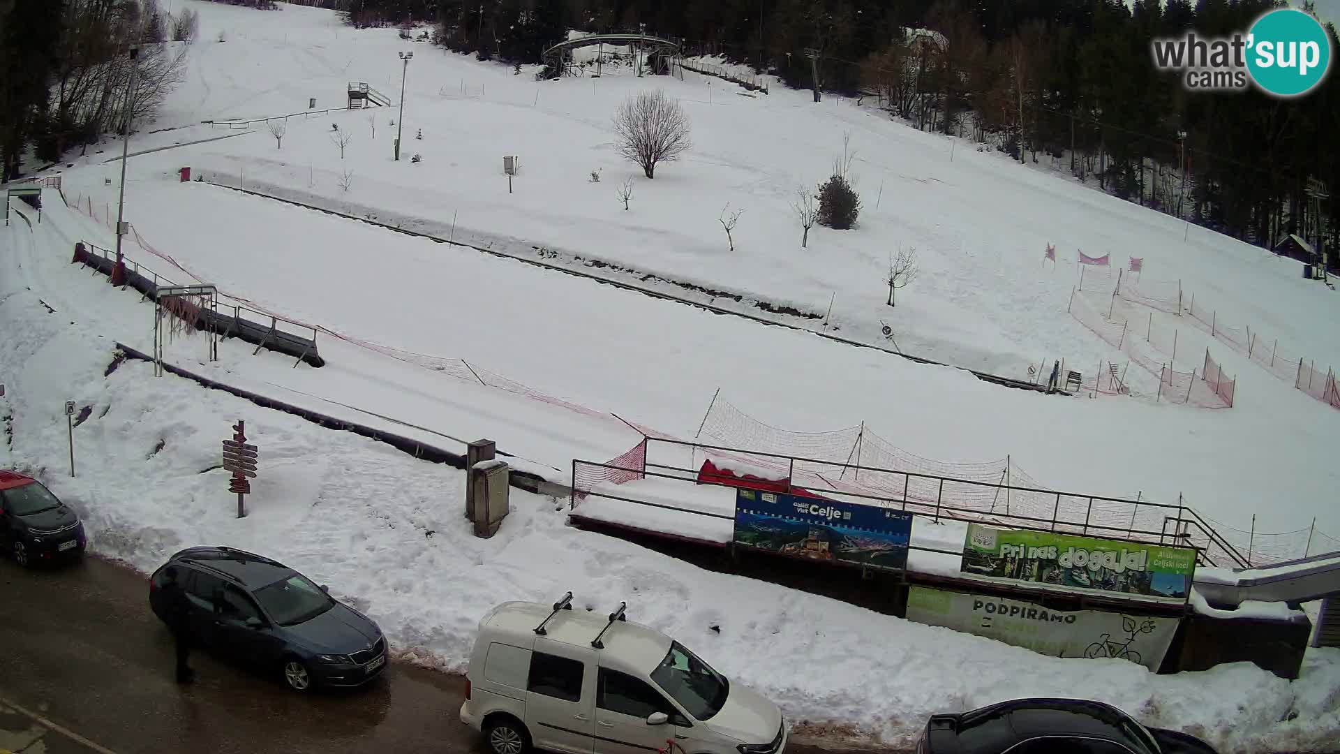 Celjska Koča – vista dall’hotel