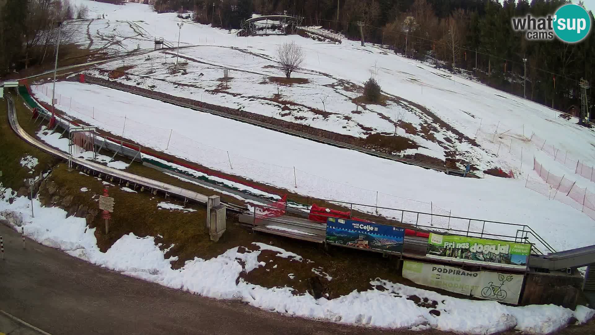 Celjska Koča – vista dall’hotel