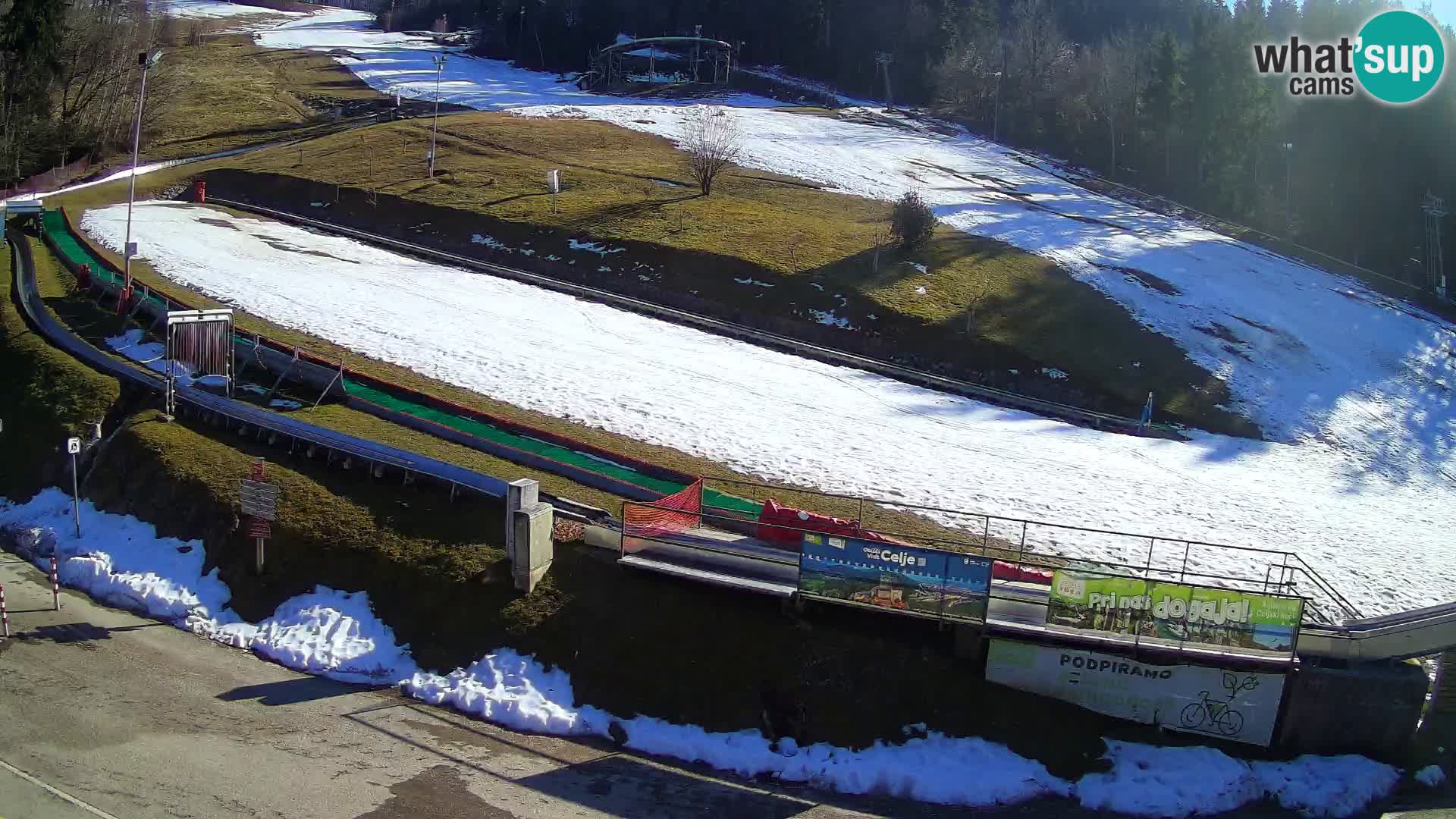 Celjska Koča – vista desde el hotel