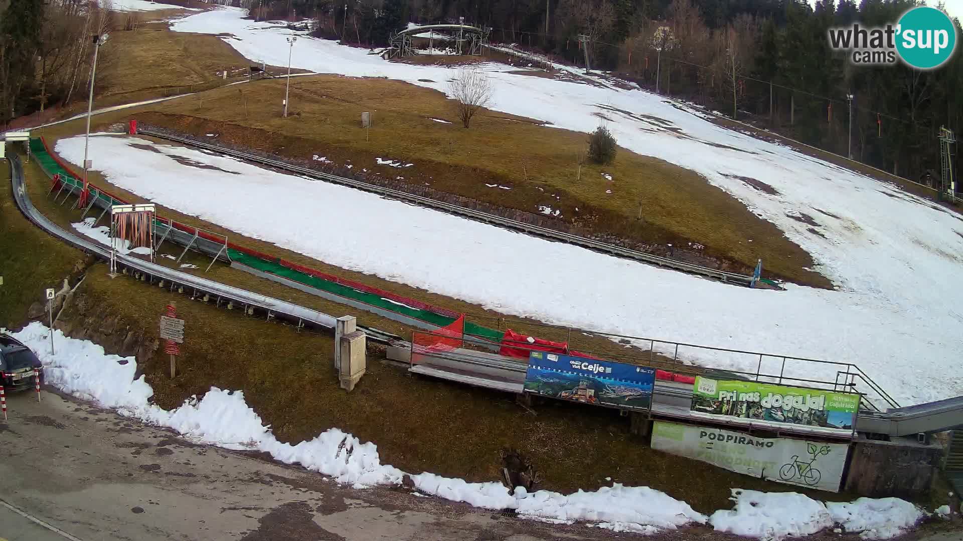 Celjska Koča – vista dall’hotel