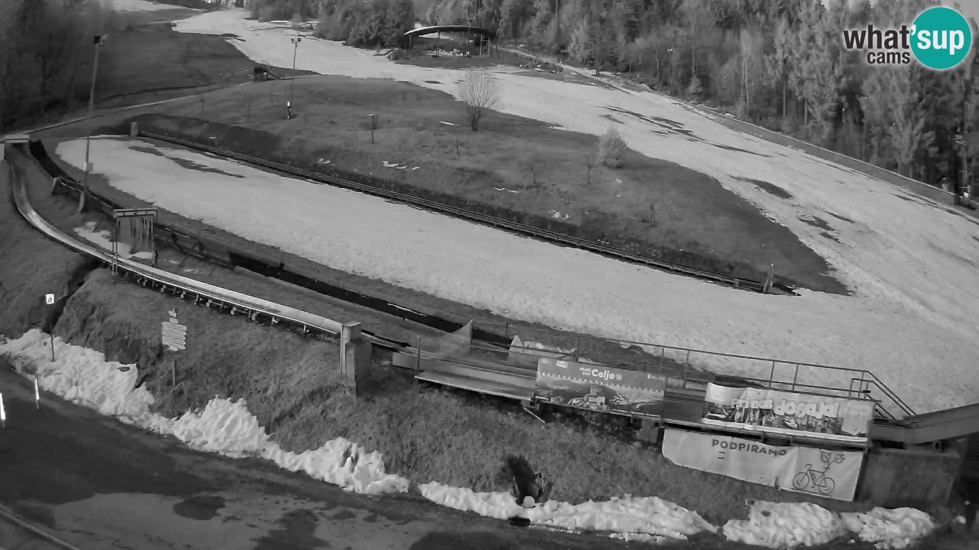 Celjska Koča – Blick vom Hotel