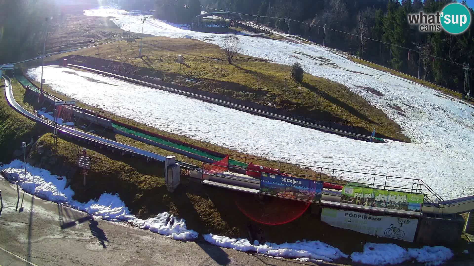 Celjska Koča – vista desde el hotel
