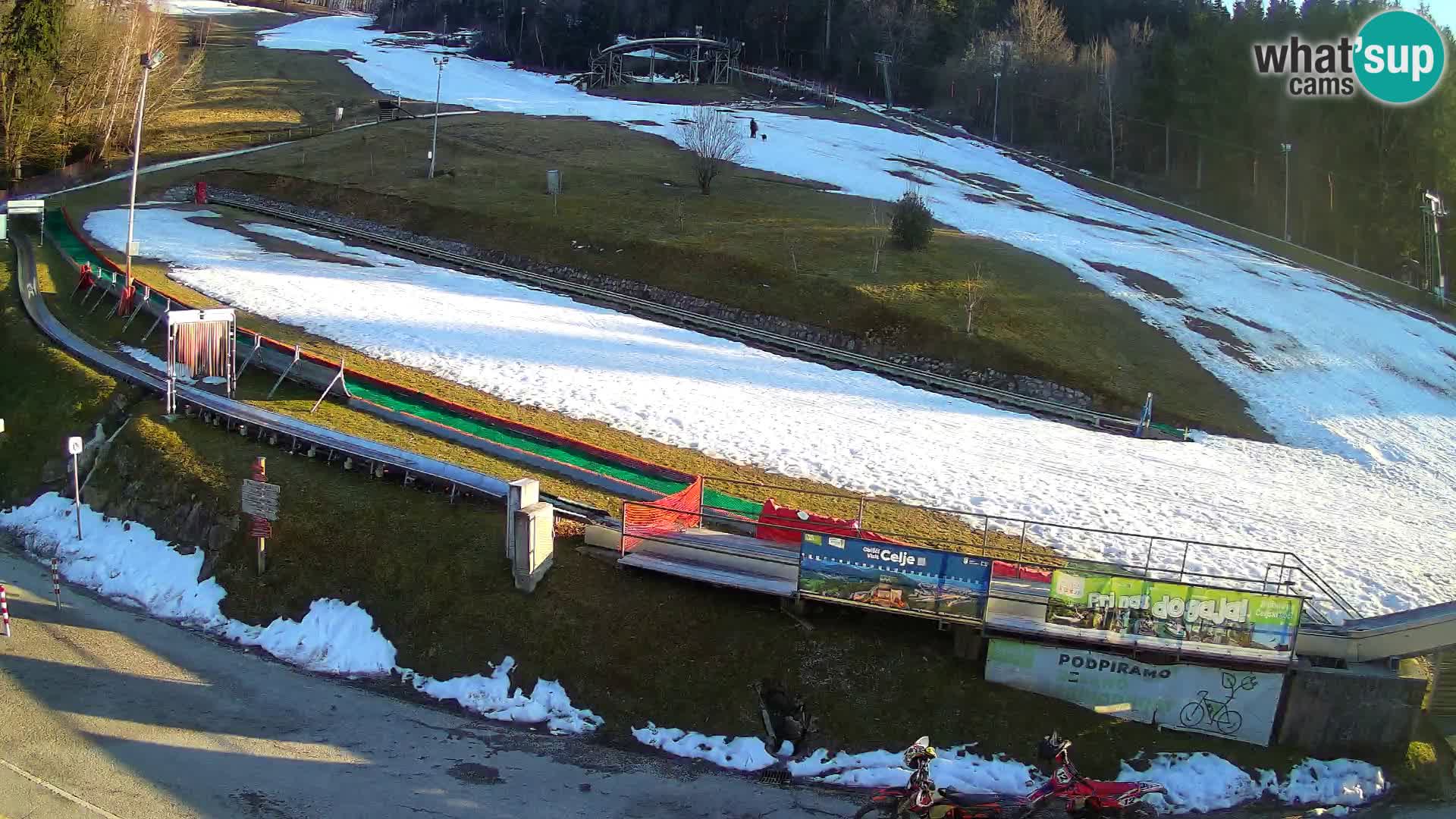 Celjska Koča – vista desde el hotel