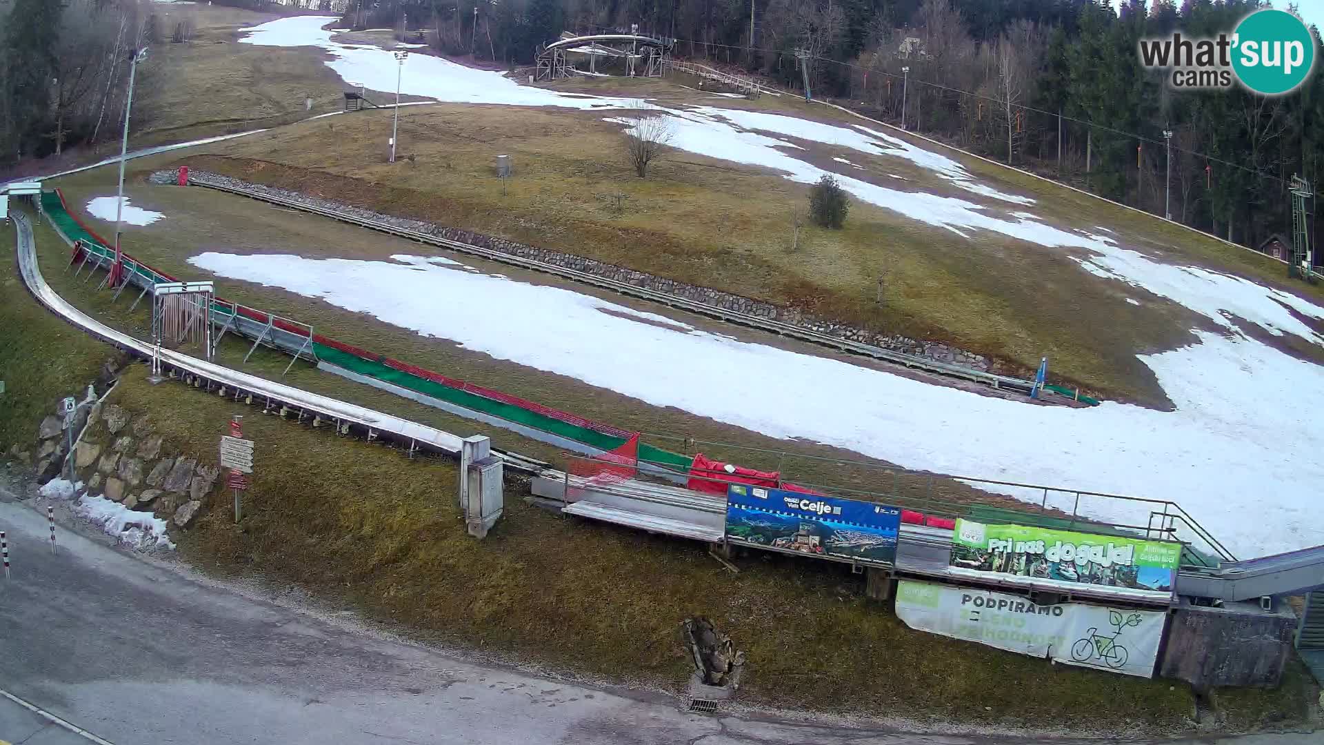 Celjska Koča – vista desde el hotel